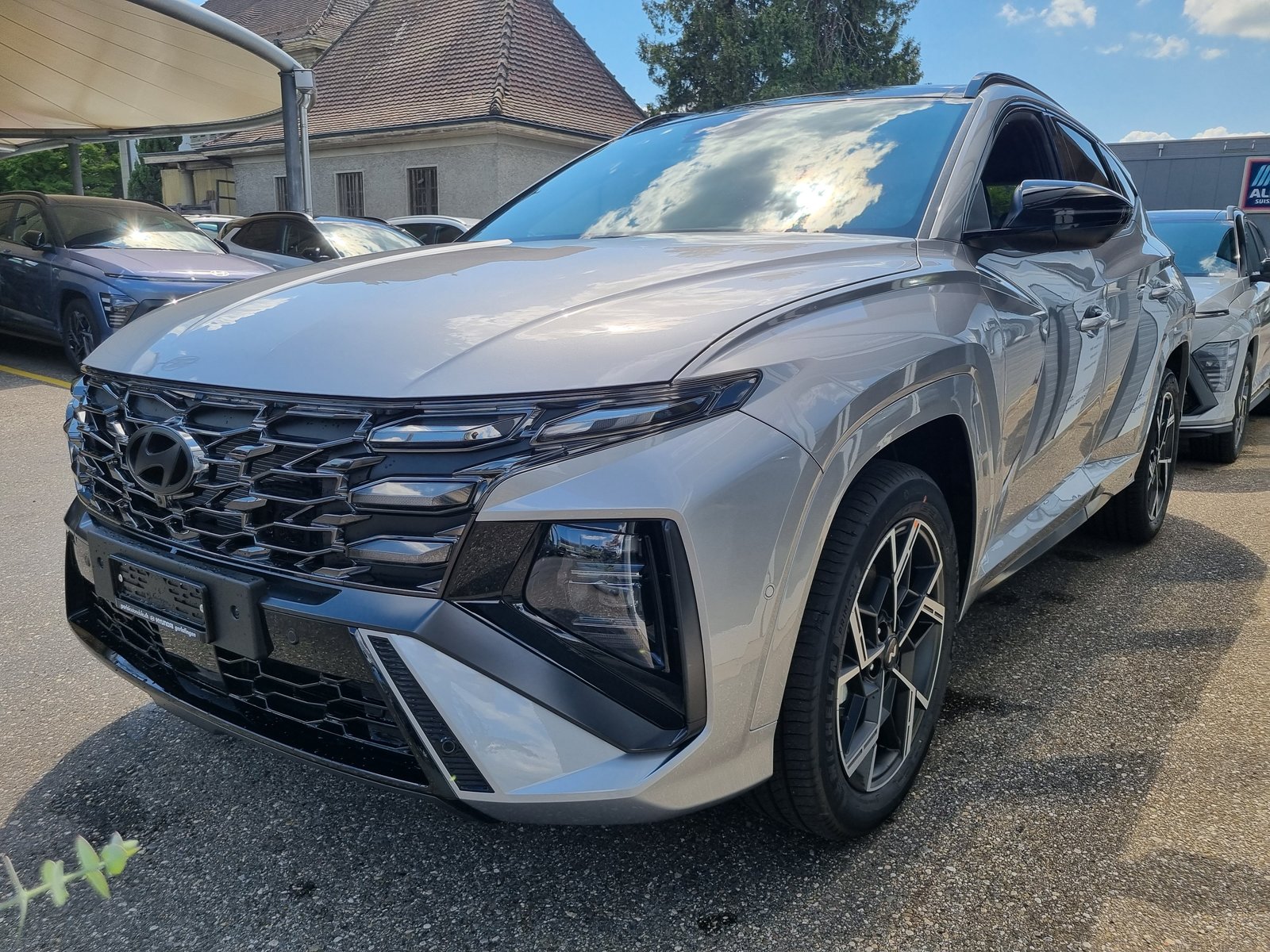 HYUNDAI Tucson 1.6 TGDI HEV N-Line 4WD, Essence, Voiture nouvelle, Automatique - 3
