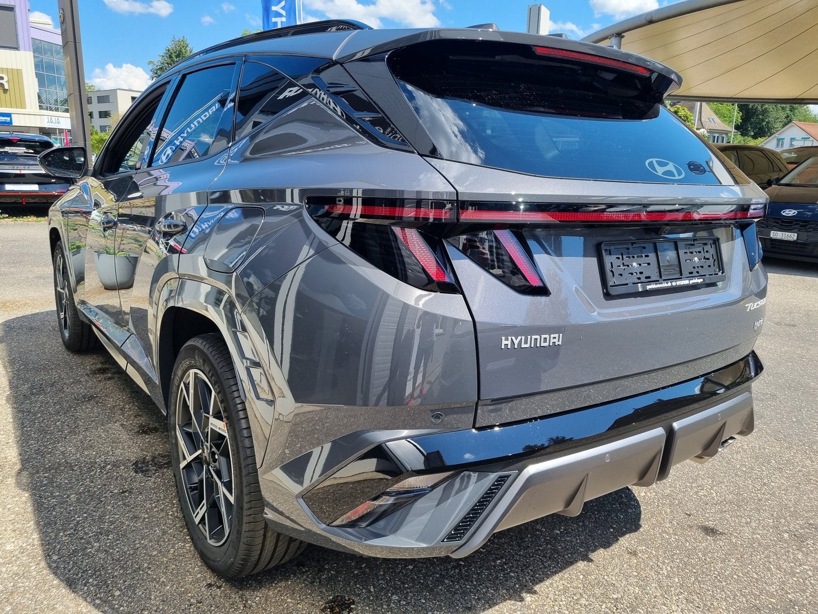 HYUNDAI Tucson 1.6 TGDI HEV N-Line 4WD, Essence, Voiture nouvelle, Automatique - 7