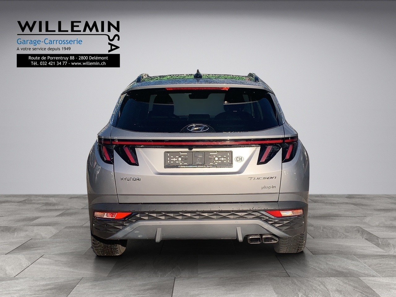 HYUNDAI Tucson 1.6 TGDI PHEV Vertex 4WD, Plug-in-Hybrid Benzin/Elektro, Occasion / Gebraucht, Automatik - 4
