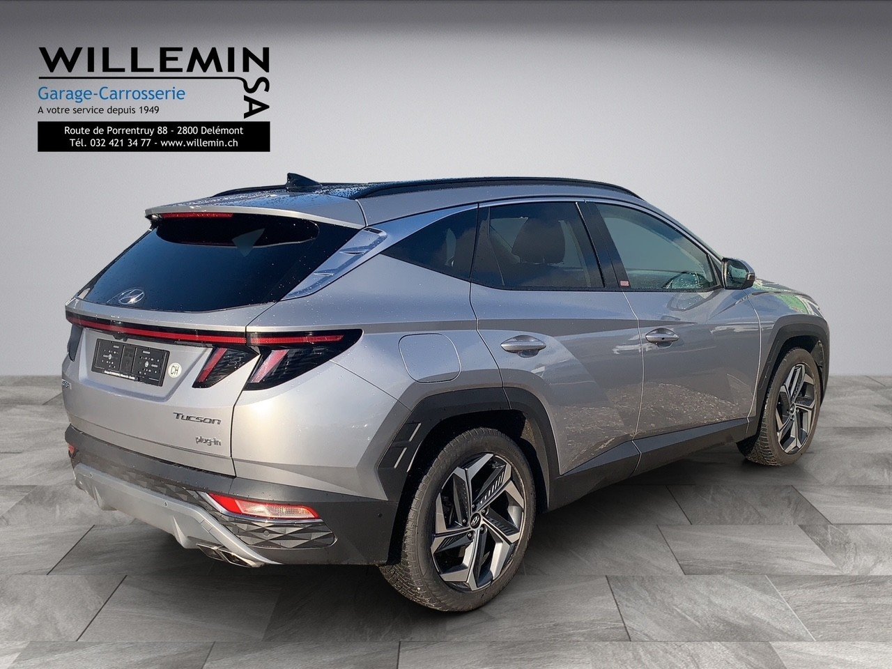HYUNDAI Tucson 1.6 TGDI PHEV Vertex 4WD, Plug-in-Hybrid Benzin/Elektro, Occasion / Gebraucht, Automatik - 5