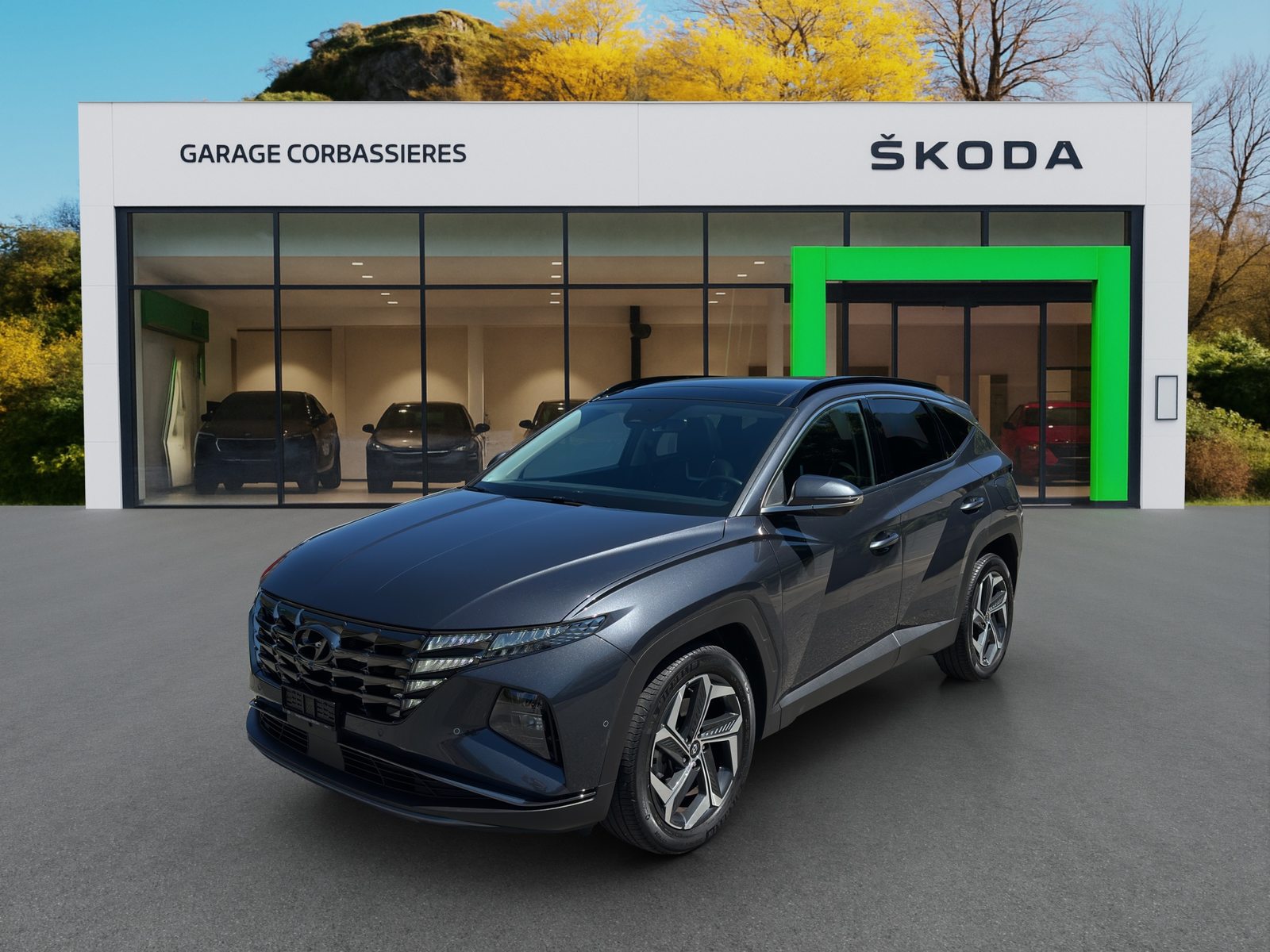 HYUNDAI Tucson 1.6 HEV Vertex 4WD, Essence, Occasion / Utilisé, Automatique - 2