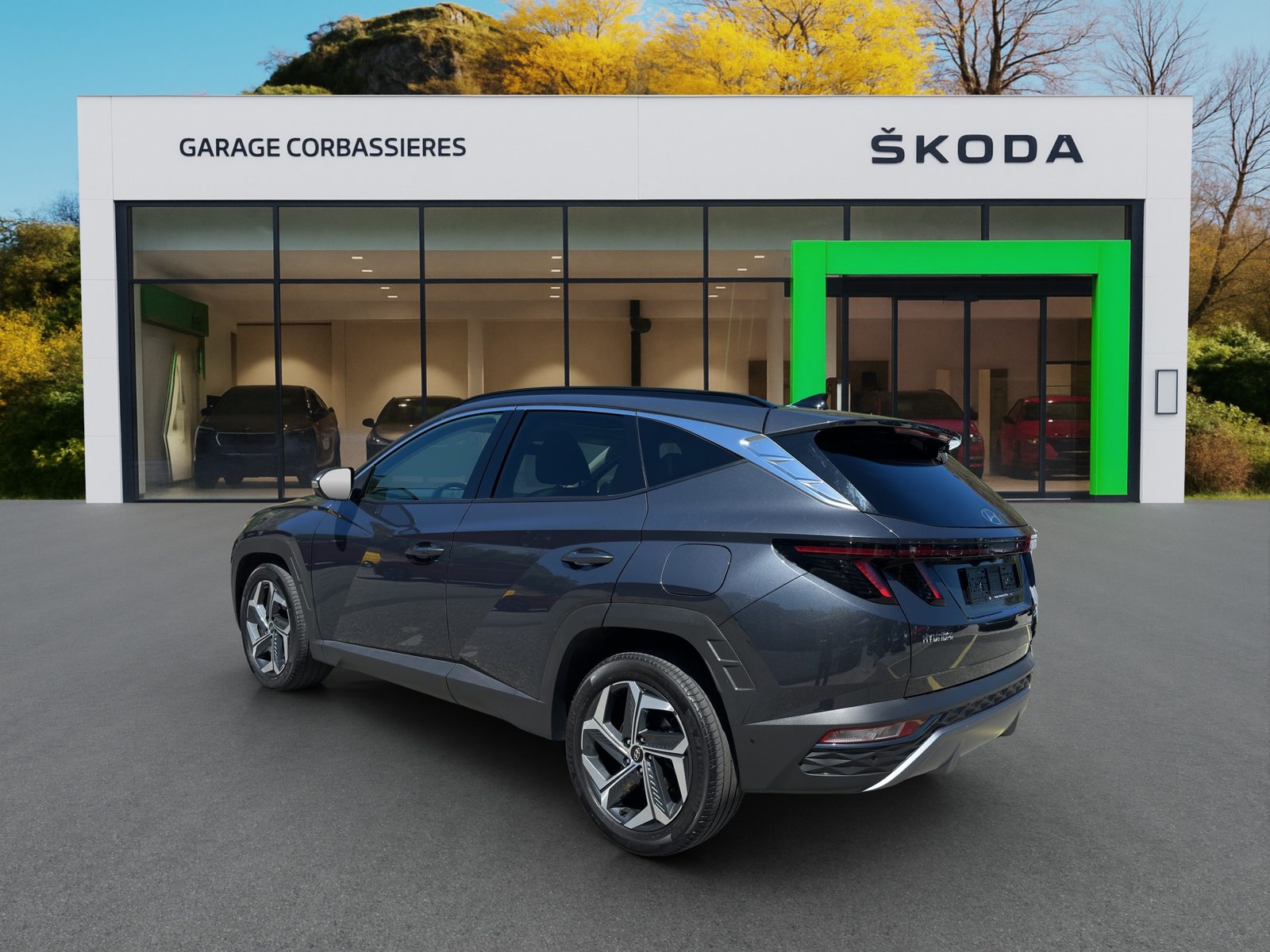 HYUNDAI Tucson 1.6 HEV Vertex 4WD, Essence, Occasion / Utilisé, Automatique - 3