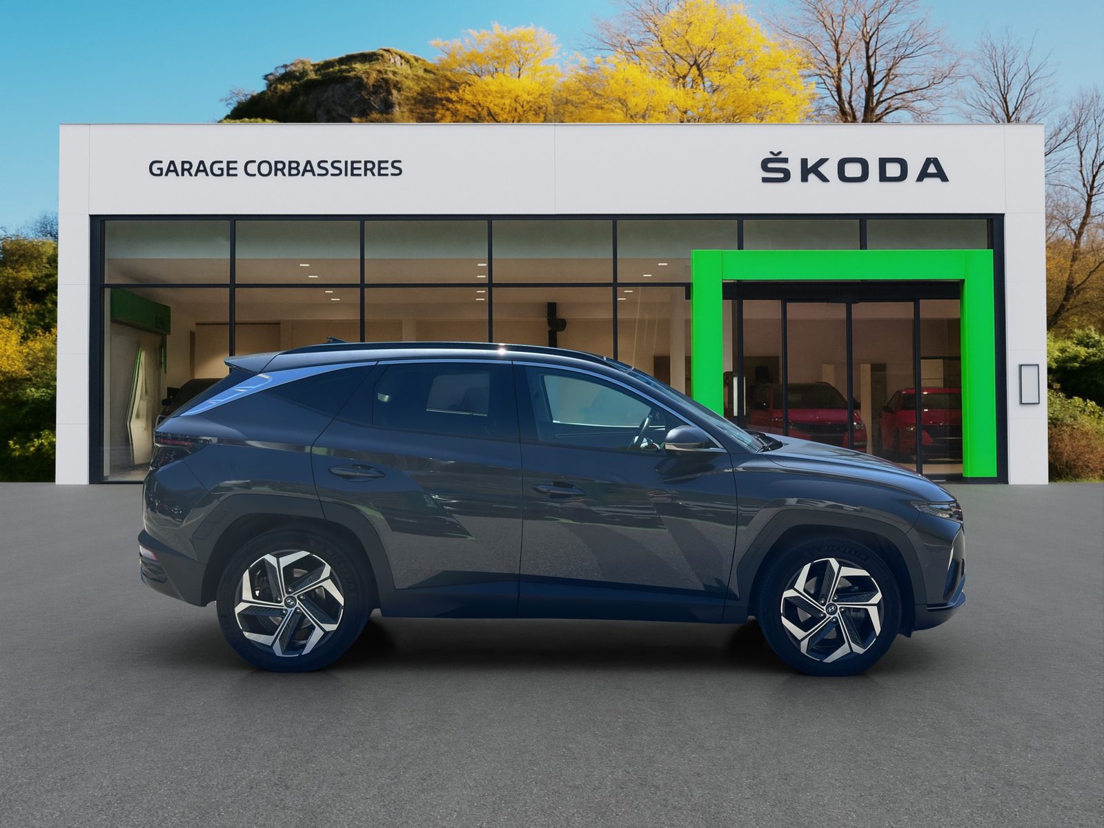 HYUNDAI Tucson 1.6 HEV Vertex 4WD, Essence, Occasion / Utilisé, Automatique - 6