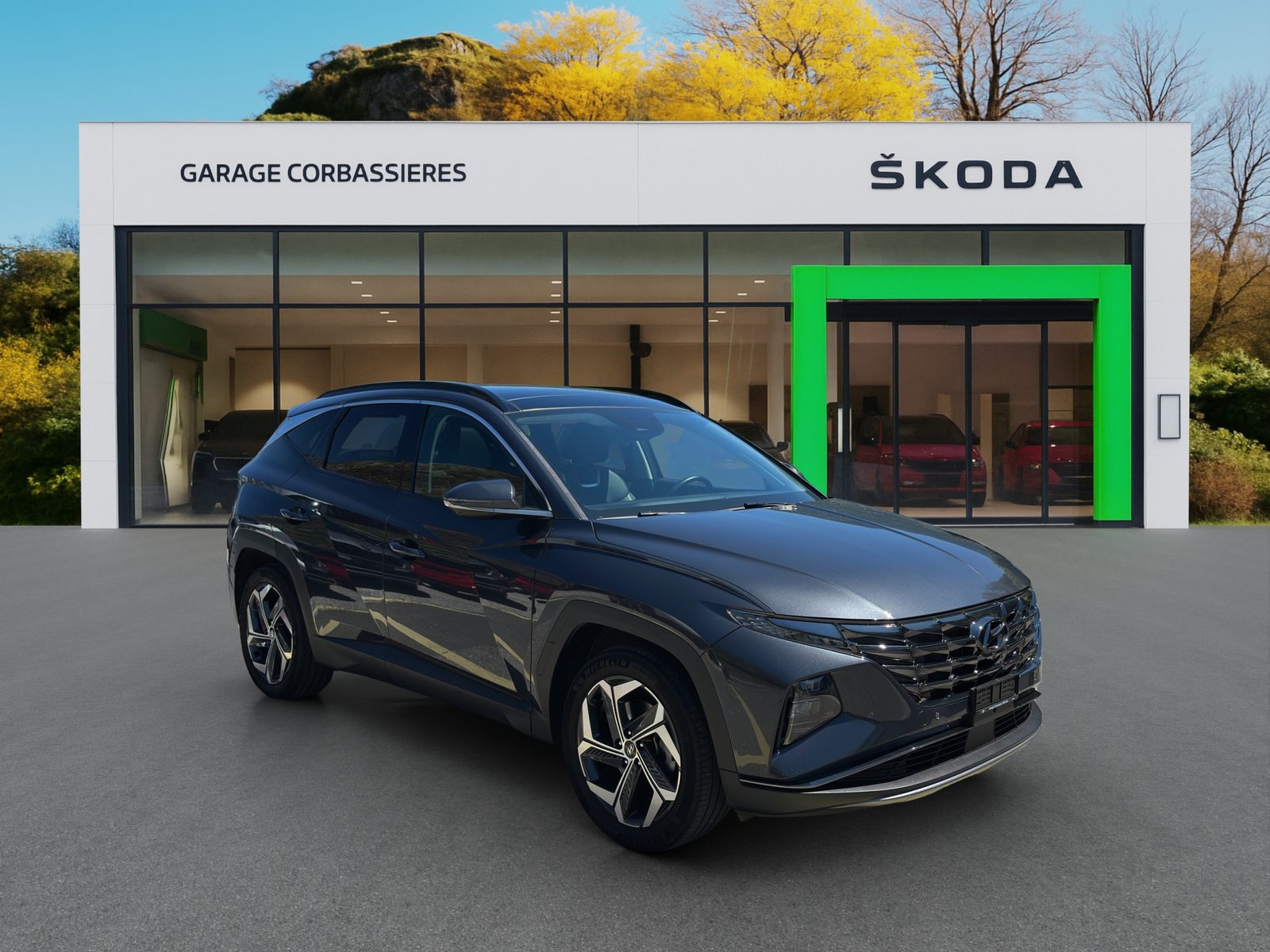 HYUNDAI Tucson 1.6 HEV Vertex 4WD, Essence, Occasion / Utilisé, Automatique - 7