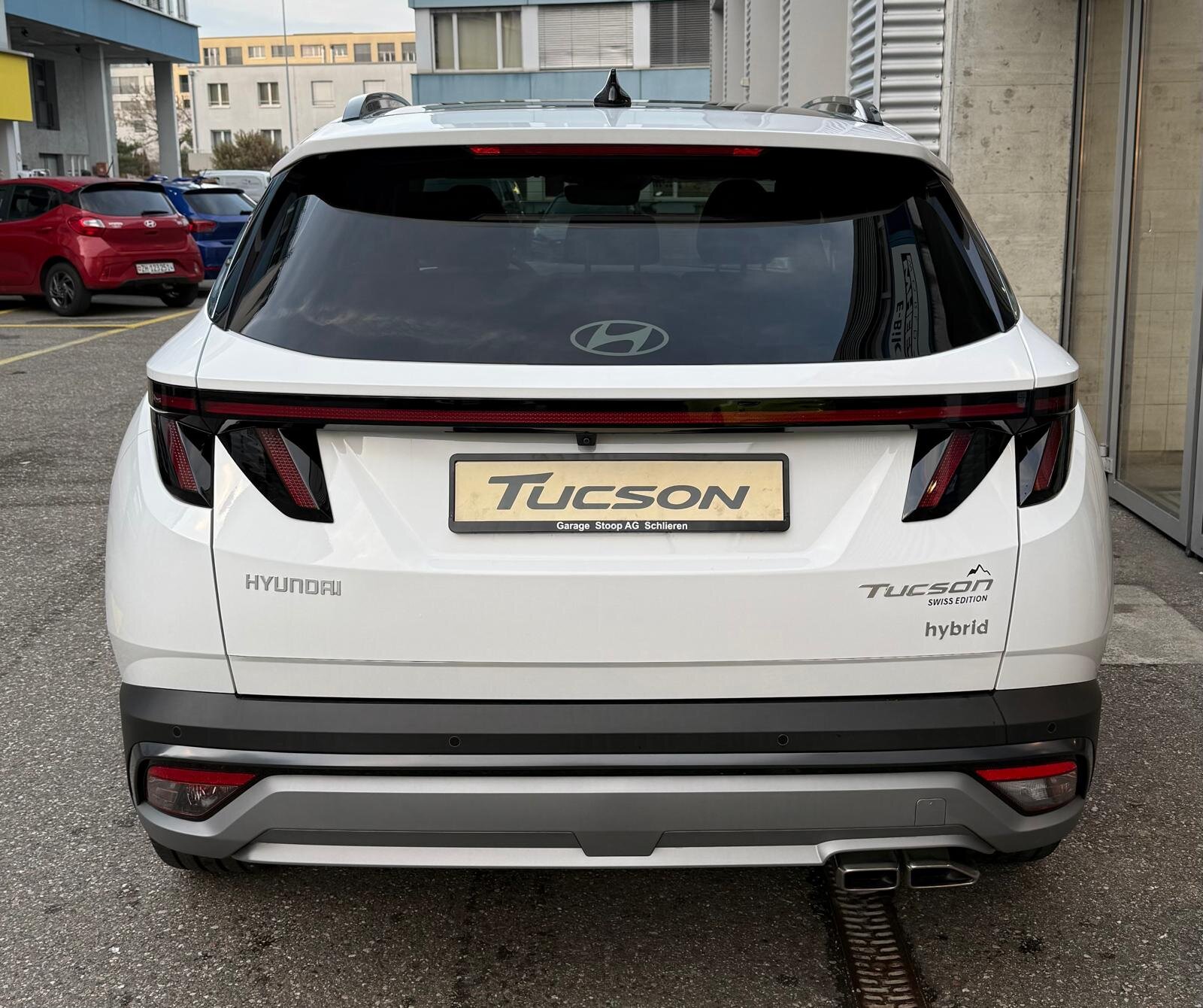 HYUNDAI Tucson 1.6 T-GDi HEV Vertex Swiss Edition 4WD, Full-Hybrid Petrol/Electric, Pre-registered new car, Automatic - 4