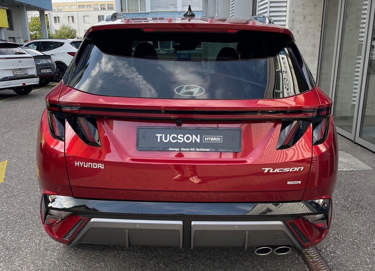 HYUNDAI Tucson 1.6 T-GDi N-Line LUX.pack 4WD, Hybride Léger Essence/Électricité, Voiture nouvelle, Automatique - 4