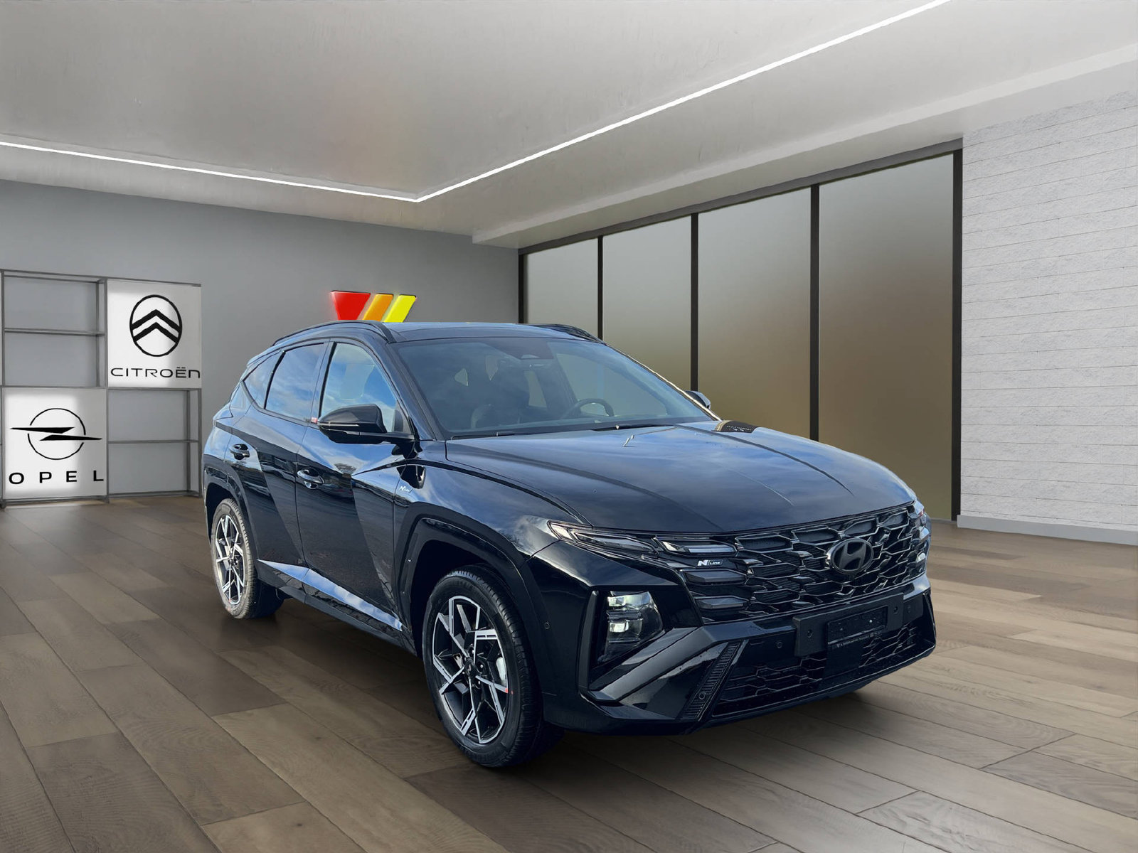 HYUNDAI Tucson 1.6 T-GDi HEV N-Line LUX.pack 4WD, Voll-Hybrid Benzin/Elektro, Neuwagen, Automatik - 4