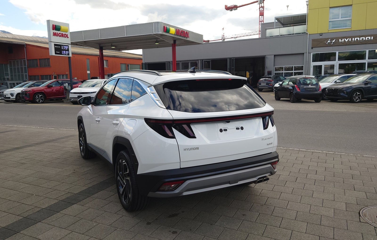 HYUNDAI Tucson 1.6 TGDI HEV Vertex Swiss Edition 4WD, Full-Hybrid Petrol/Electric, New car, Automatic - 6