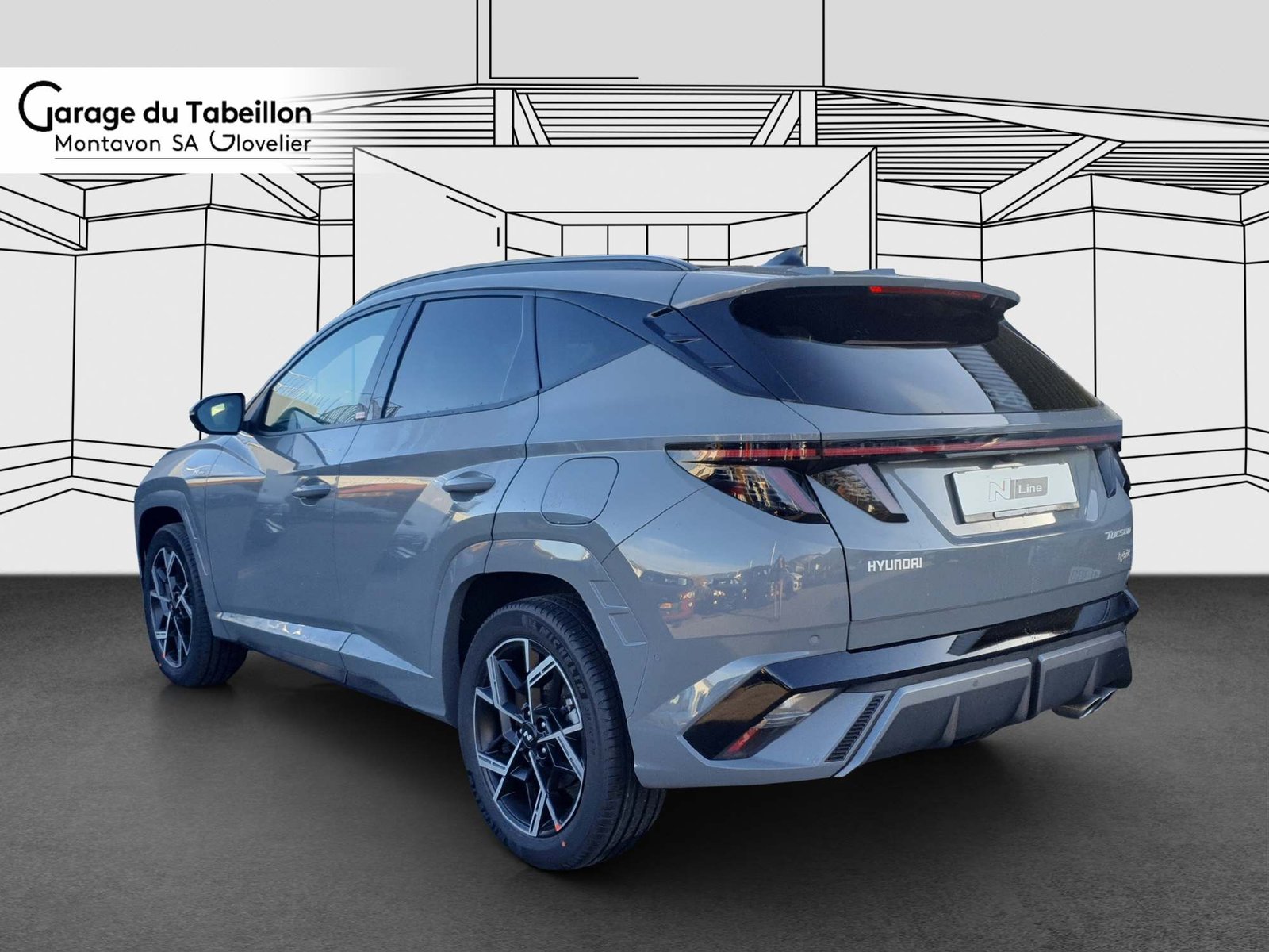 HYUNDAI Tucson 1.6 PHEV N-Line Lux Sunroof 4WD, Plug-in-Hybrid Petrol/Electric, New car, Automatic - 3
