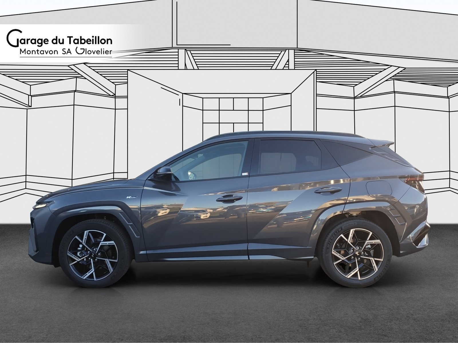 HYUNDAI Tucson 1.6 PHEV N-Line Lux Sunroof 4WD, Plug-in-Hybrid Benzin/Elektro, Neuwagen, Automatik - 2