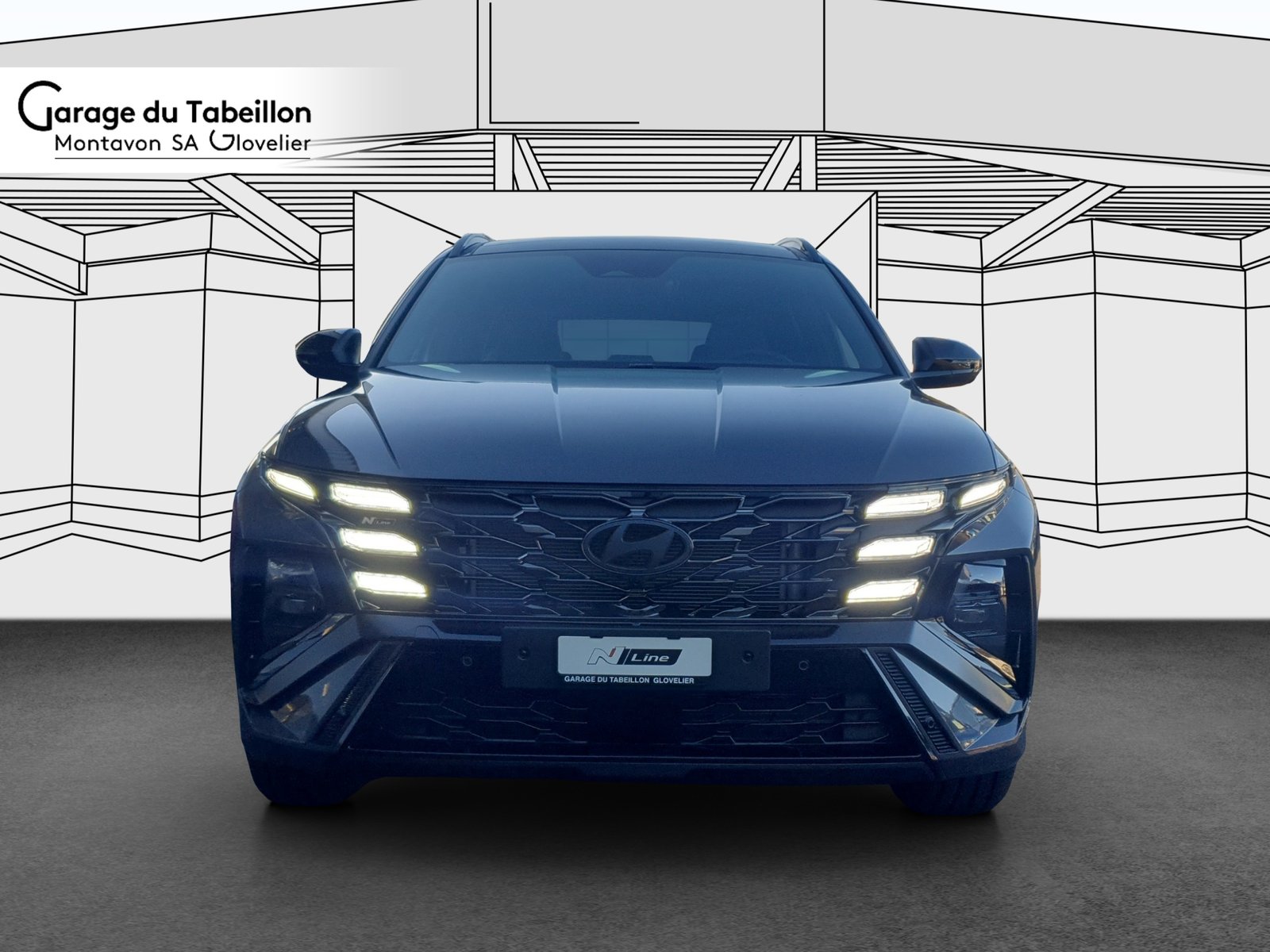 HYUNDAI Tucson 1.6 PHEV N-Line Lux Sunroof 4WD, Plug-in-Hybrid Benzin/Elektro, Neuwagen, Automatik - 4
