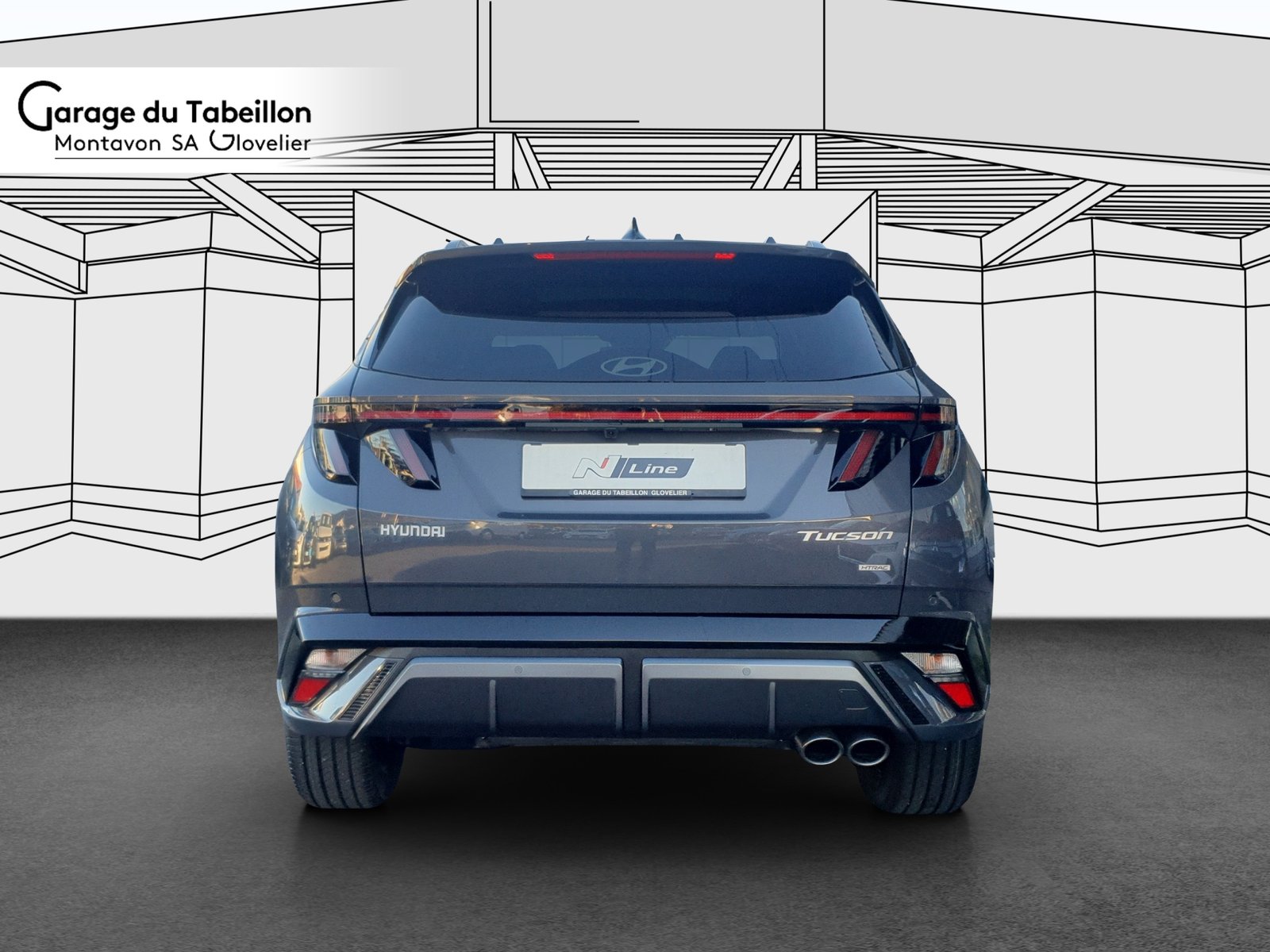 HYUNDAI Tucson 1.6 PHEV N-Line Lux Sunroof 4WD, Plug-in-Hybrid Benzin/Elektro, Neuwagen, Automatik - 5