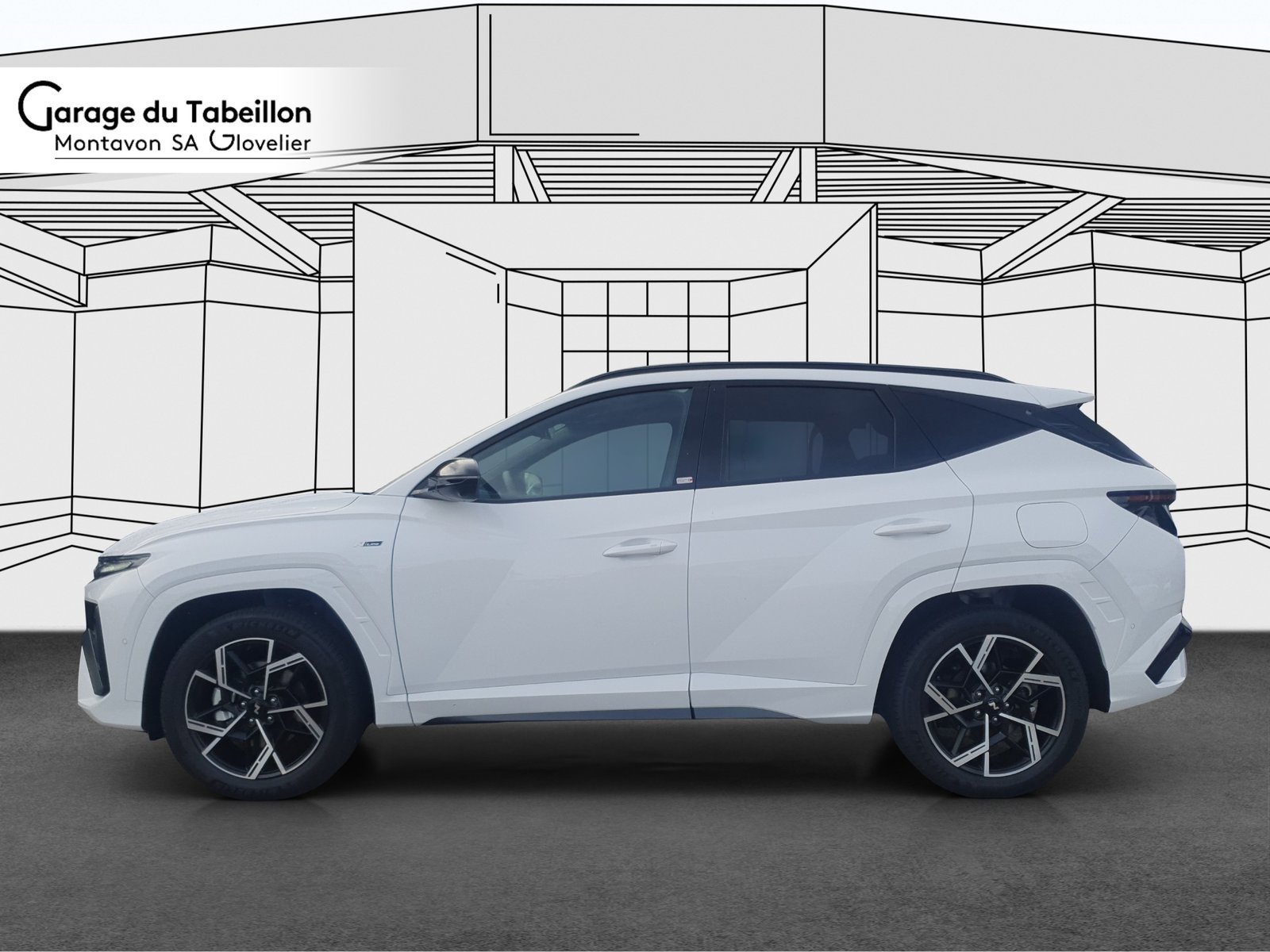 HYUNDAI Tucson 1.6 HEV N-Line Sunroof 4WD, Hybride Intégral Essence/Électricité, Voiture nouvelle, Automatique - 2