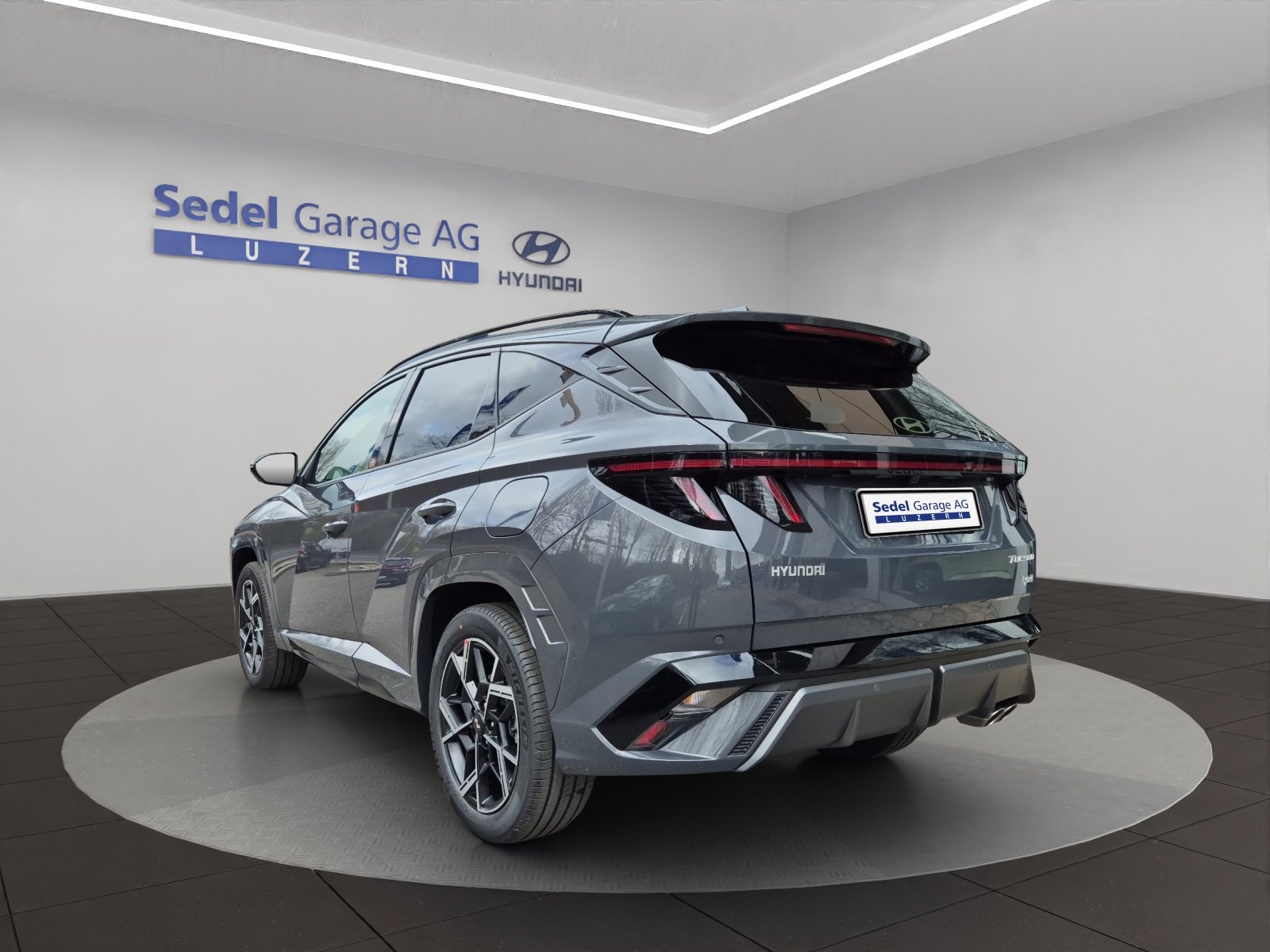 HYUNDAI Tucson 1.6 T-GDi HEV N-Line 4WD, Voll-Hybrid Benzin/Elektro, Neuwagen, Automatik - 4