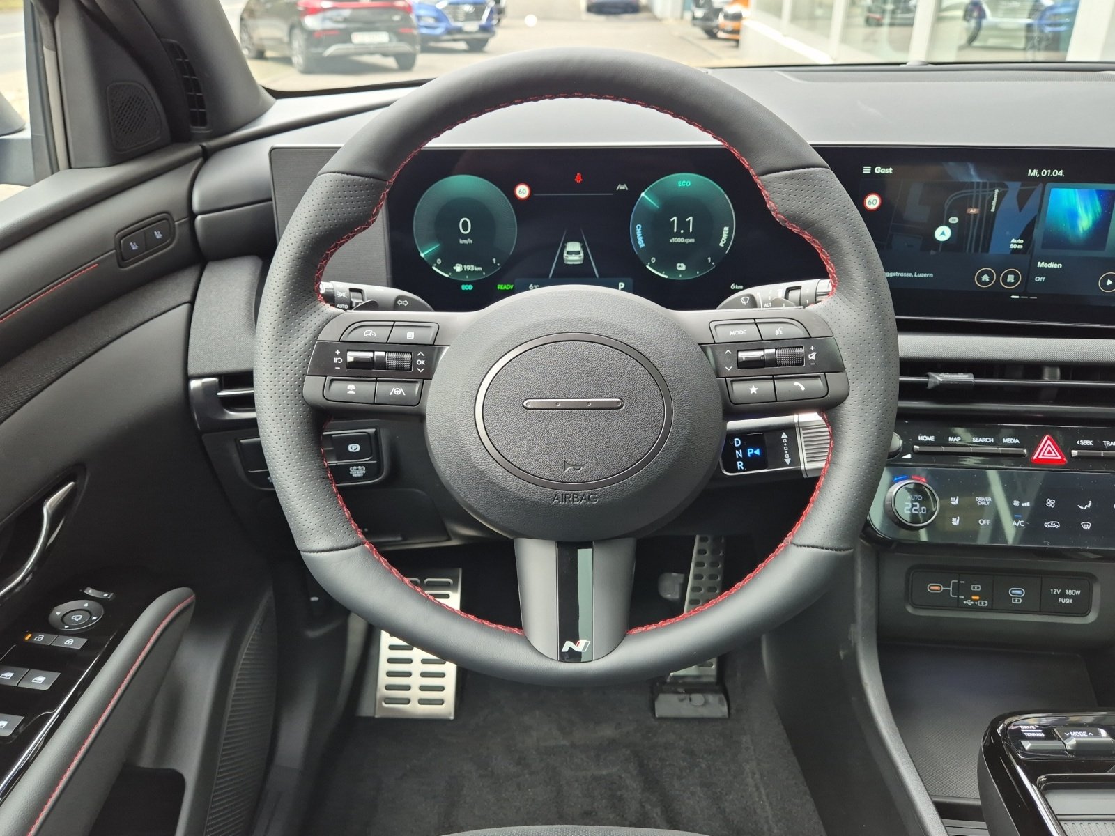 HYUNDAI Tucson 1.6 T-GDi HEV N-Line 4WD, Voll-Hybrid Benzin/Elektro, Neuwagen, Automatik - 7