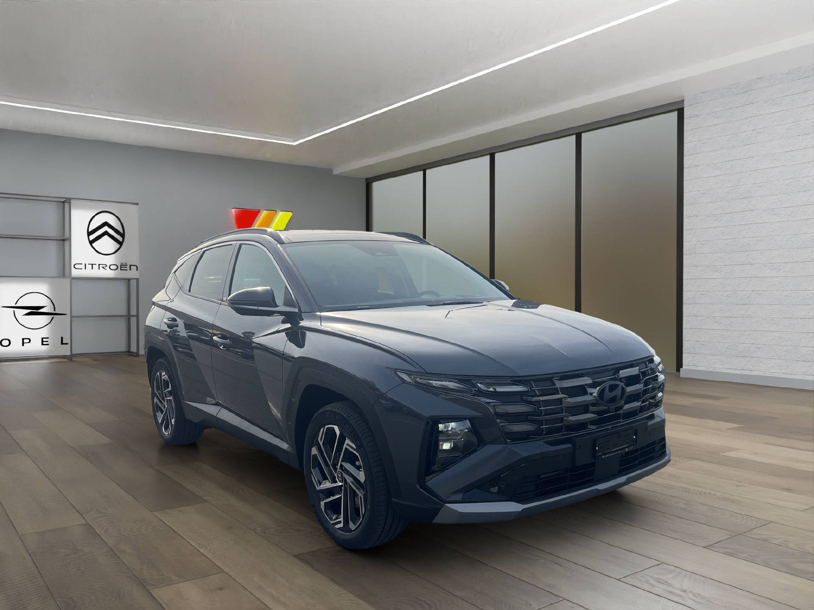 HYUNDAI Tucson 1.6 T-GDi HEV Vertex Swiss Edition 4WD, Voll-Hybrid Benzin/Elektro, Neuwagen, Automatik - 4