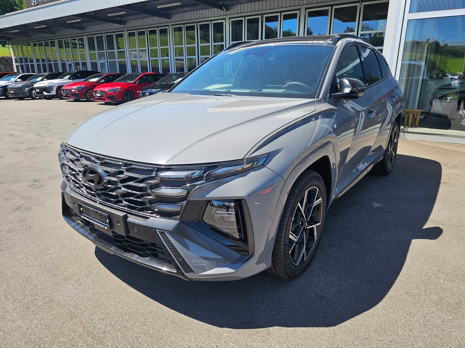 HYUNDAI Tucson 1.6 TGDI HEV N Line LUX pack 4WD, Hybride Integrale Benzina/Elettrica, Auto nuove, Automatico - 3