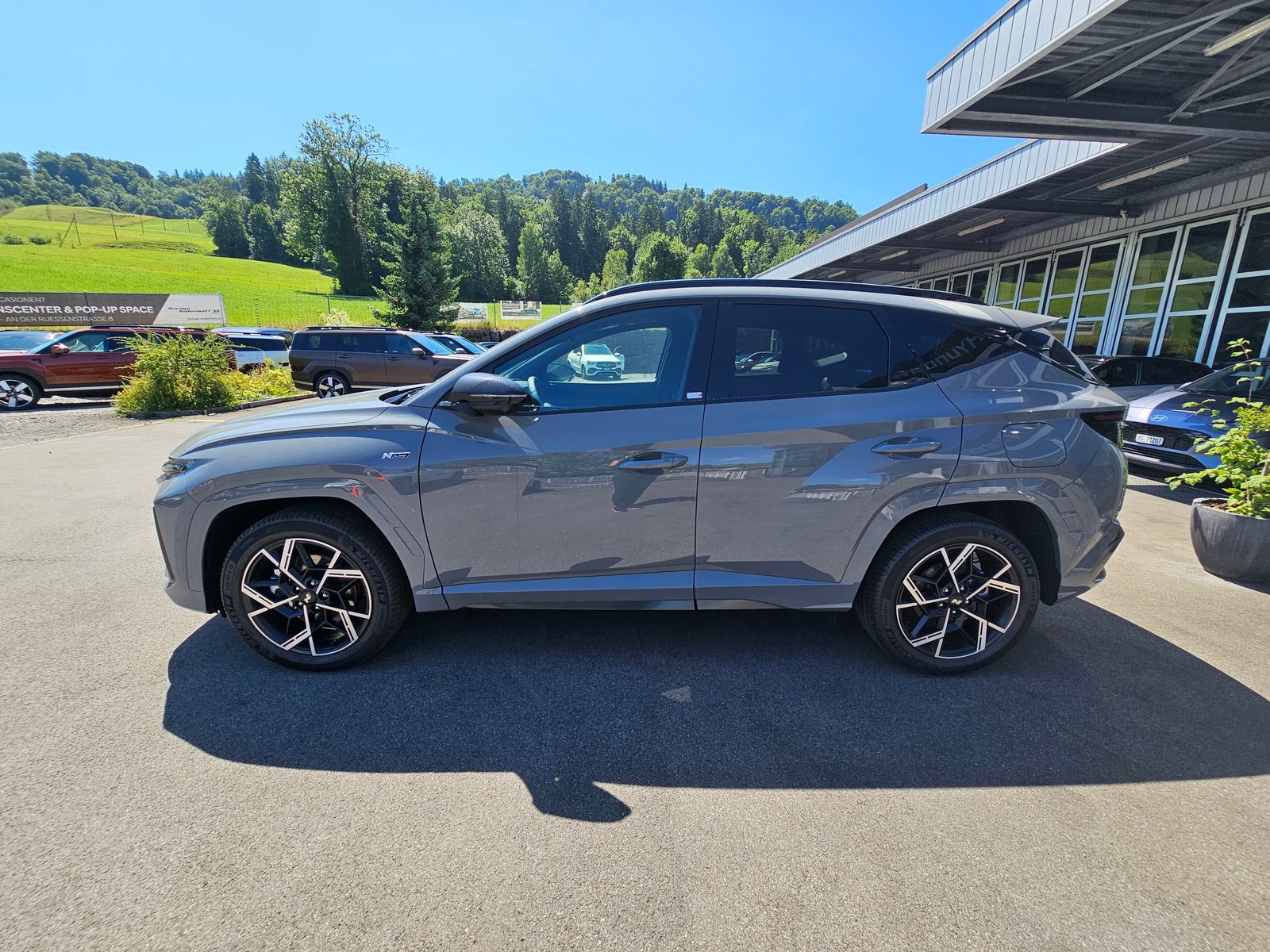 HYUNDAI Tucson 1.6 TGDI HEV N Line LUX pack 4WD, Hybride Integrale Benzina/Elettrica, Auto nuove, Automatico - 4