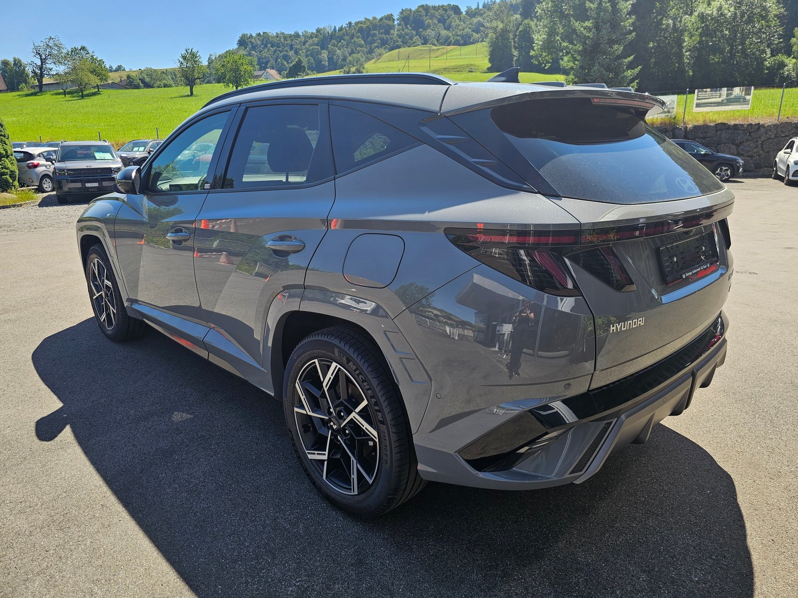 HYUNDAI Tucson 1.6 TGDI HEV N Line LUX pack 4WD, Hybride Integrale Benzina/Elettrica, Auto nuove, Automatico - 5
