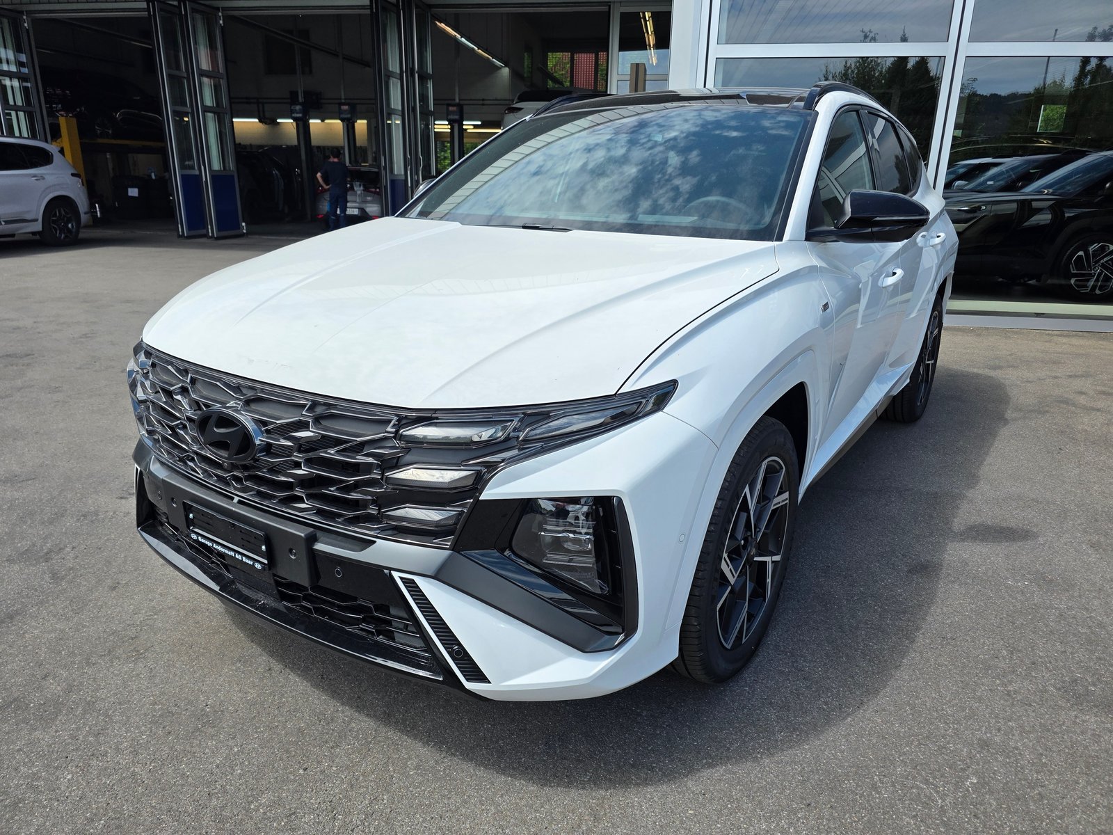 HYUNDAI Tucson 1.6 TGDI HEV N Line LUX pack 4WD, Hybride Integrale Benzina/Elettrica, Auto nuove, Automatico - 3