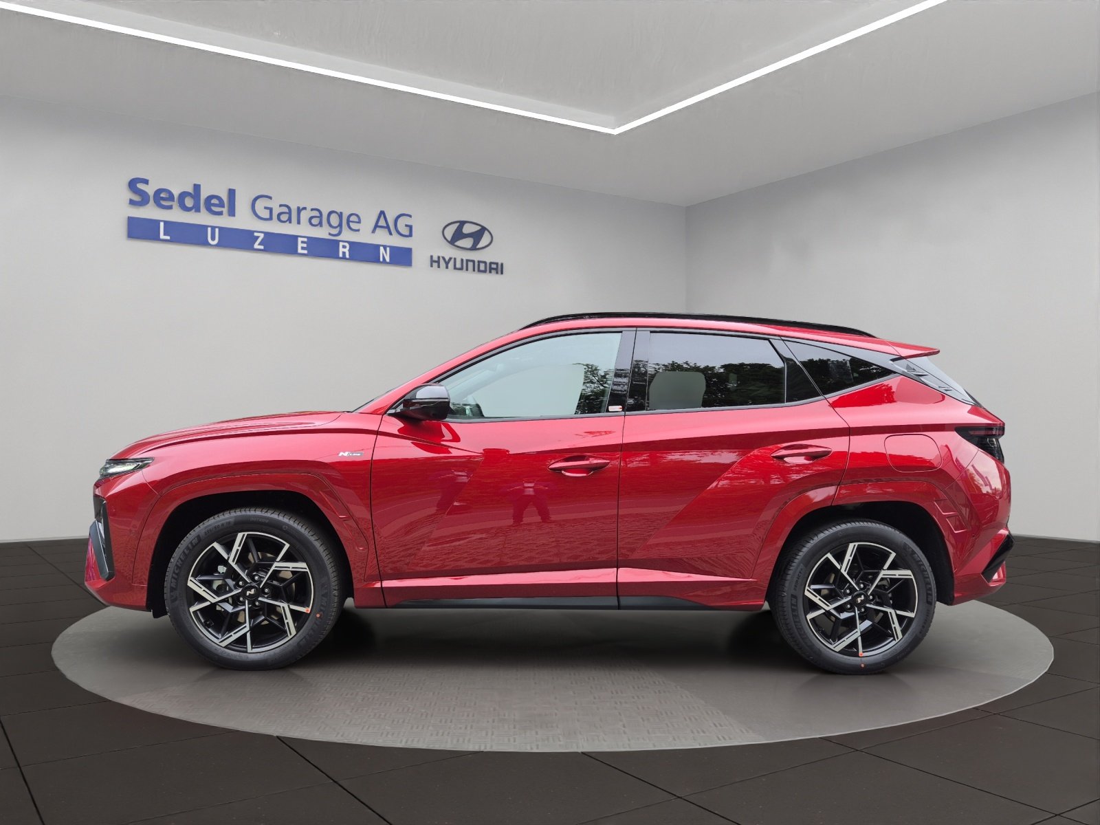 HYUNDAI Tucson 1.6 T-GDi HEV N-Line 4WD, Hybride Intégral Essence/Électricité, Voiture nouvelle, Automatique - 3