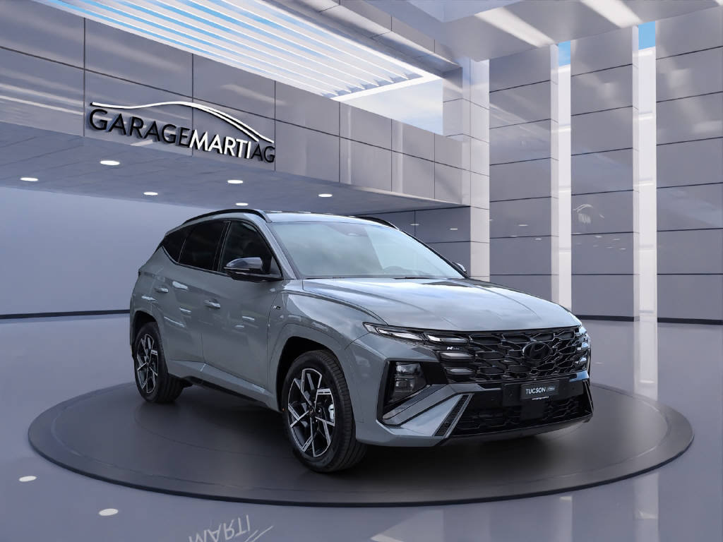 HYUNDAI TUCSON 1.6 T-GDi Hybrid N-Line 4WD, Hybride Integrale Benzina/Elettrica, Auto nuove, Automatico - 3