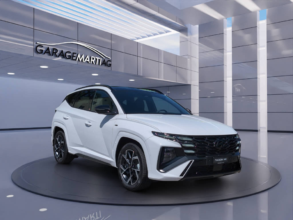 HYUNDAI TUCSON 1.6 T-GDi Hybrid N-Line 4WD, Hybride Integrale Benzina/Elettrica, Auto nuove, Automatico - 3
