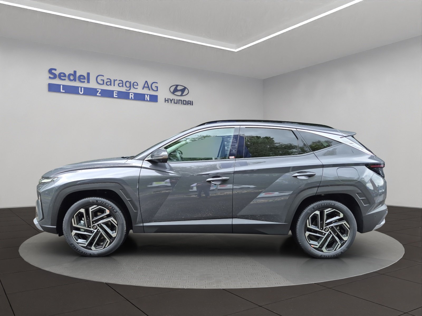 HYUNDAI Tucson 1.6 T-GDi HEV Vertex Swiss Edition 4WD, Voll-Hybrid Benzin/Elektro, Neuwagen, Automatik - 3
