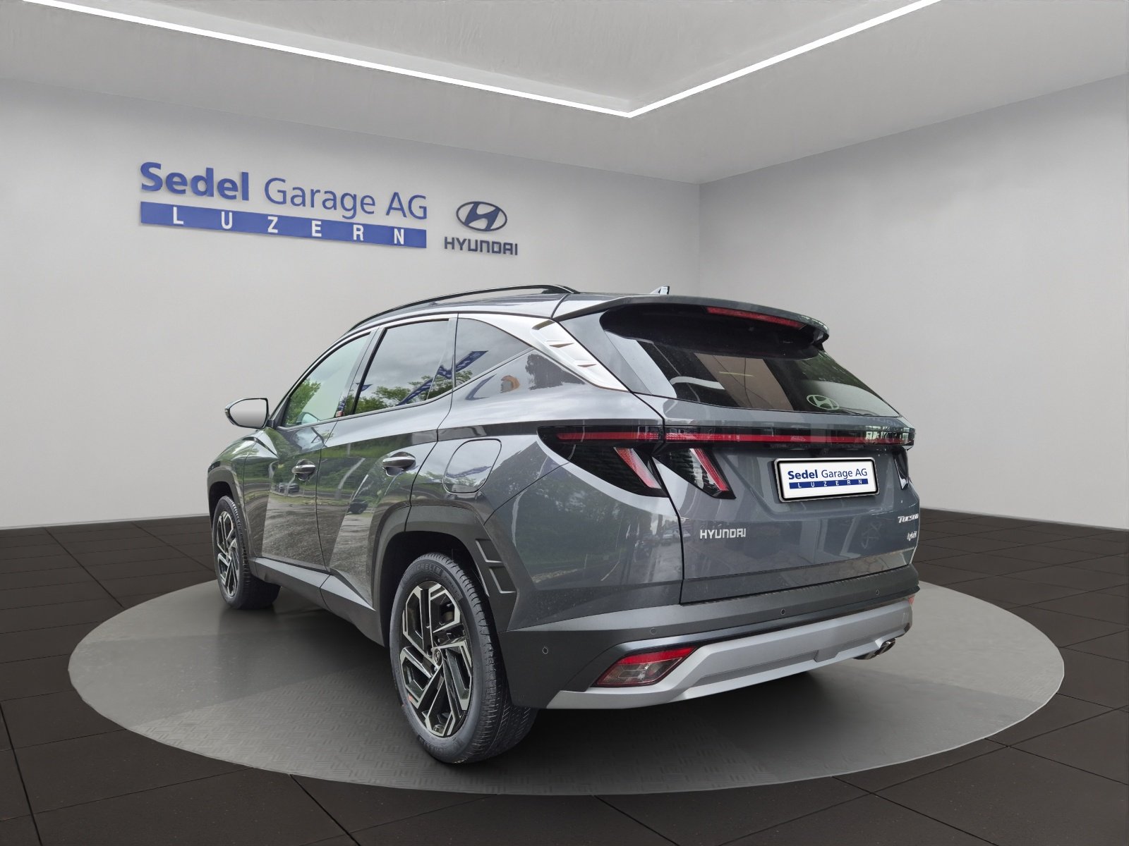 HYUNDAI Tucson 1.6 T-GDi HEV Vertex Swiss Edition 4WD, Voll-Hybrid Benzin/Elektro, Neuwagen, Automatik - 4