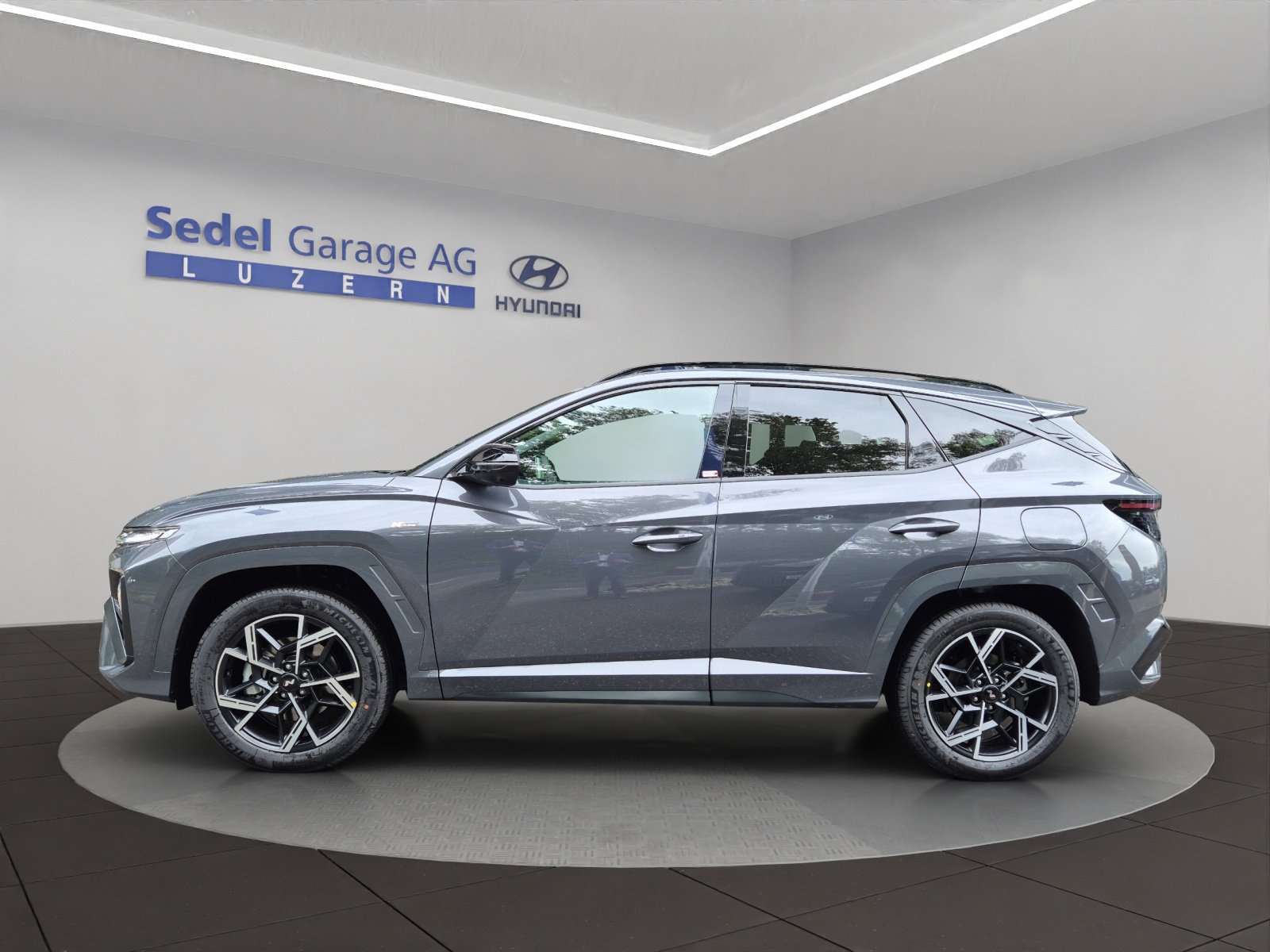 HYUNDAI Tucson 1.6 T-GDi HEV N-Line 4WD, Hybride Intégral Essence/Électricité, Voiture nouvelle, Automatique - 3