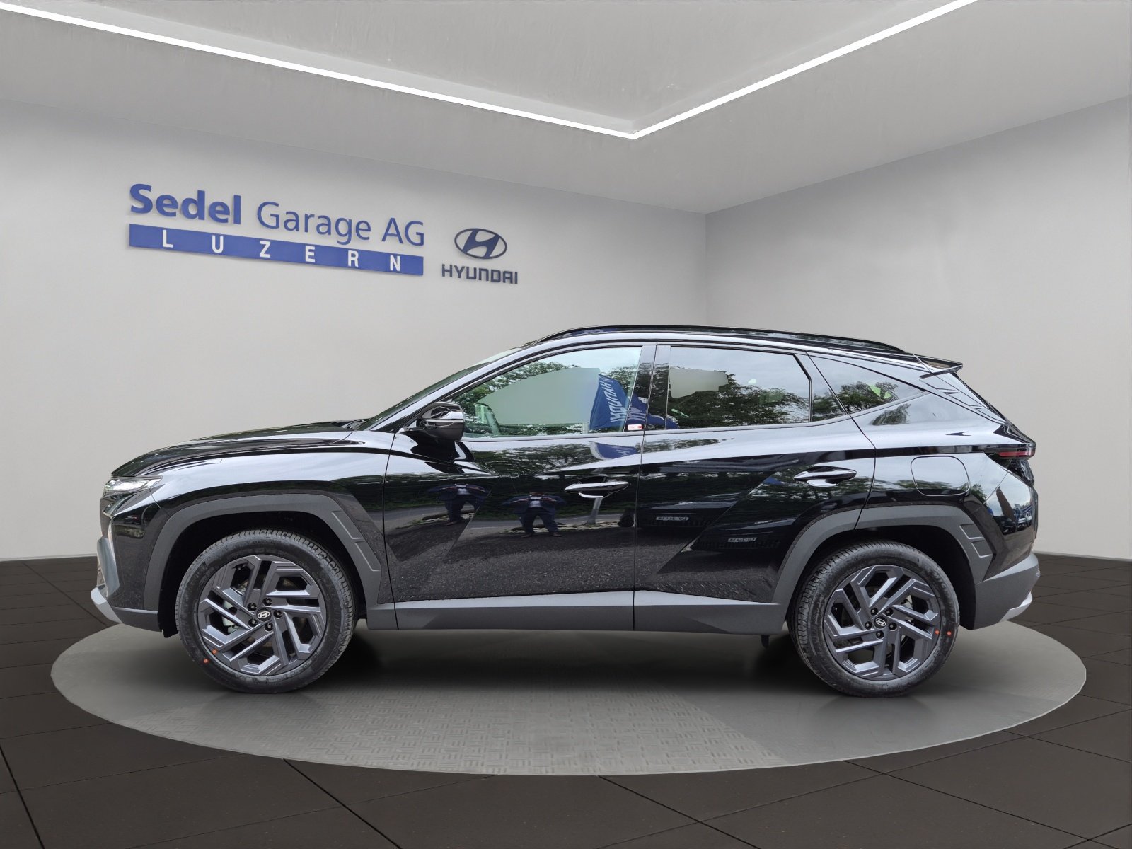 HYUNDAI Tucson 1.6 T-GDi HEV Origo Blackline 4WD, Hybride Intégral Essence/Électricité, Voiture nouvelle, Automatique - 3