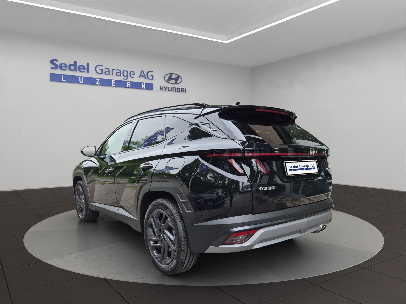 HYUNDAI Tucson 1.6 T-GDi HEV Origo Blackline 4WD, Hybride Intégral Essence/Électricité, Voiture nouvelle, Automatique - 4
