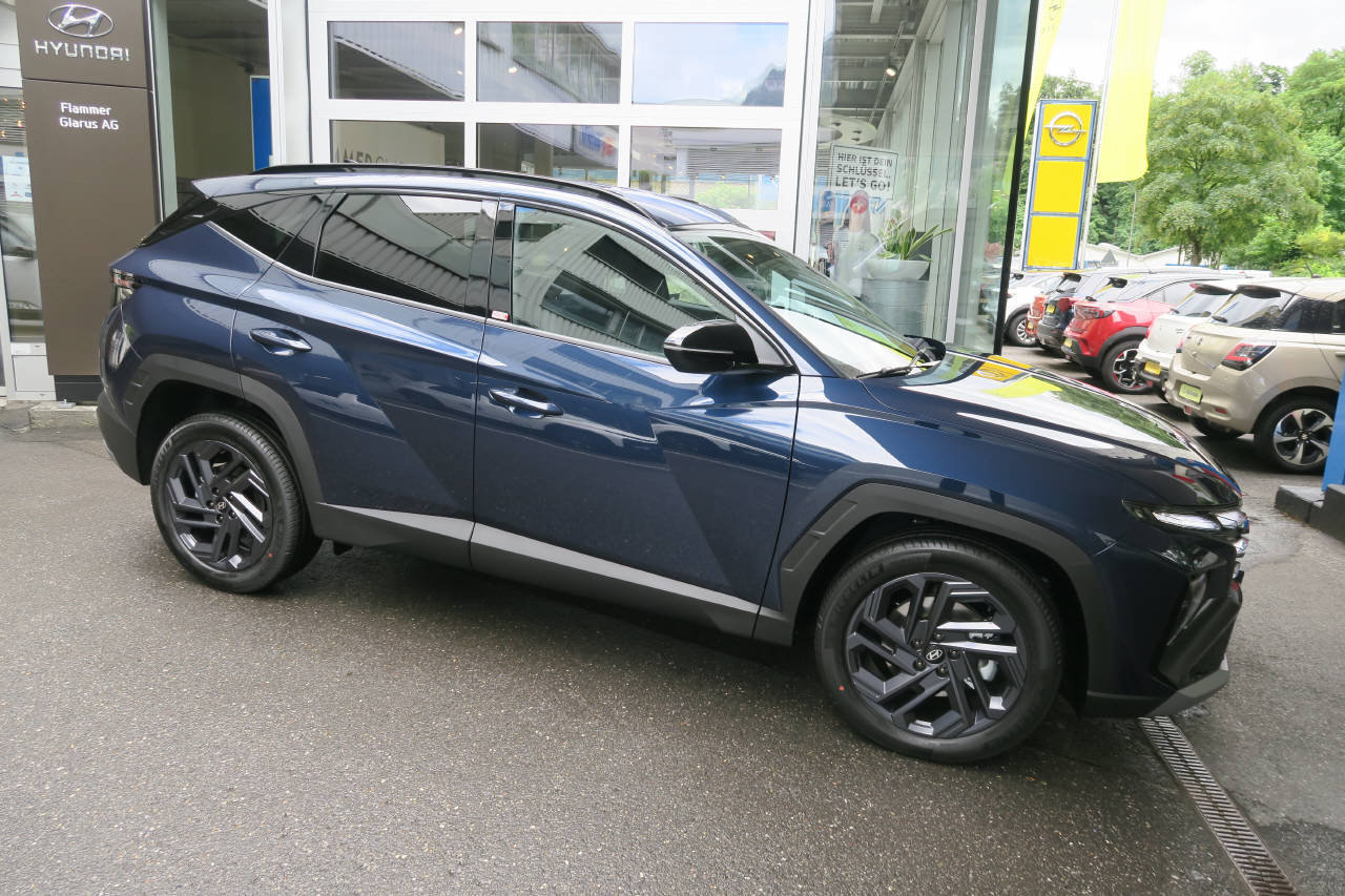 HYUNDAI Tucson 1.6 T-GDi HEV Origo Black Line 4x4, Voll-Hybrid Benzin/Elektro, Neuwagen, Automatik - 2