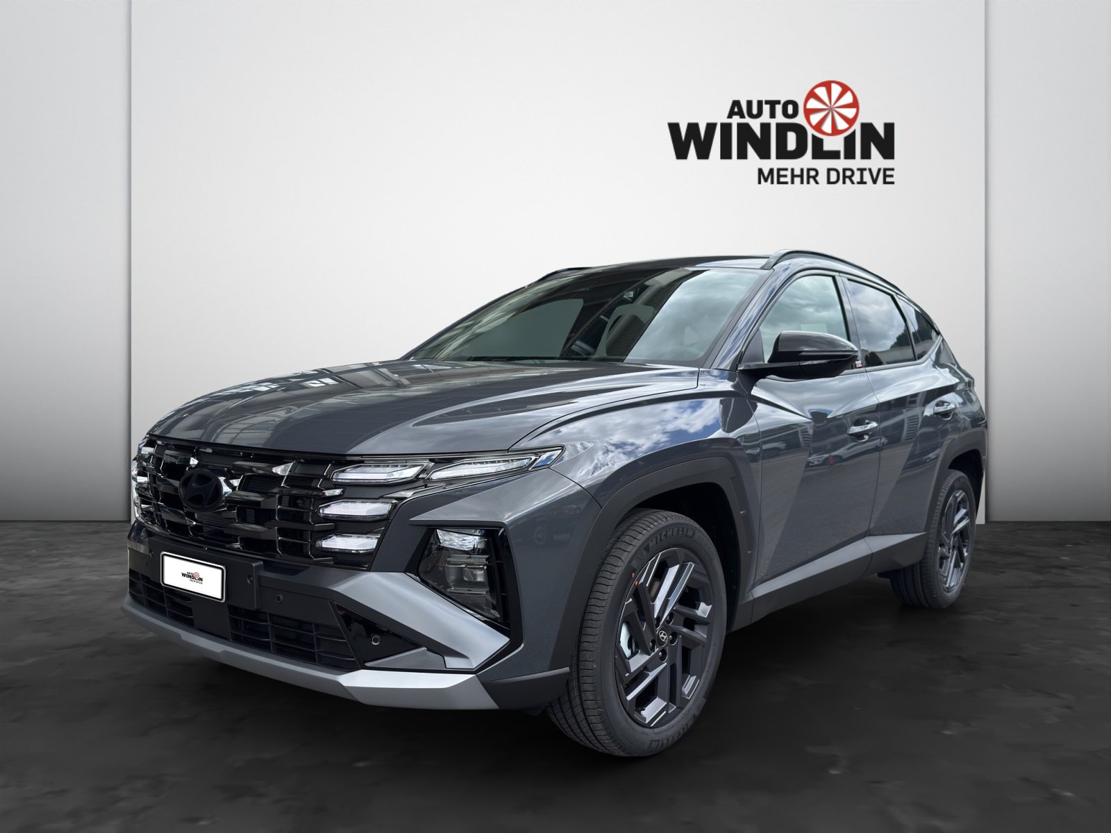 HYUNDAI Tucson 1.6 T-GDi HEV Origo Blackline 4WD MY27, Hybride Integrale Benzina/Elettrica, Auto nuove, Automatico - 2