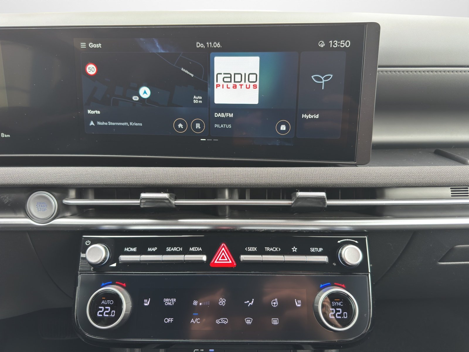 HYUNDAI Tucson 1.6 T-GDi HEV Origo Blackline 4WD MY27, Hybride Integrale Benzina/Elettrica, Auto nuove, Automatico - 7
