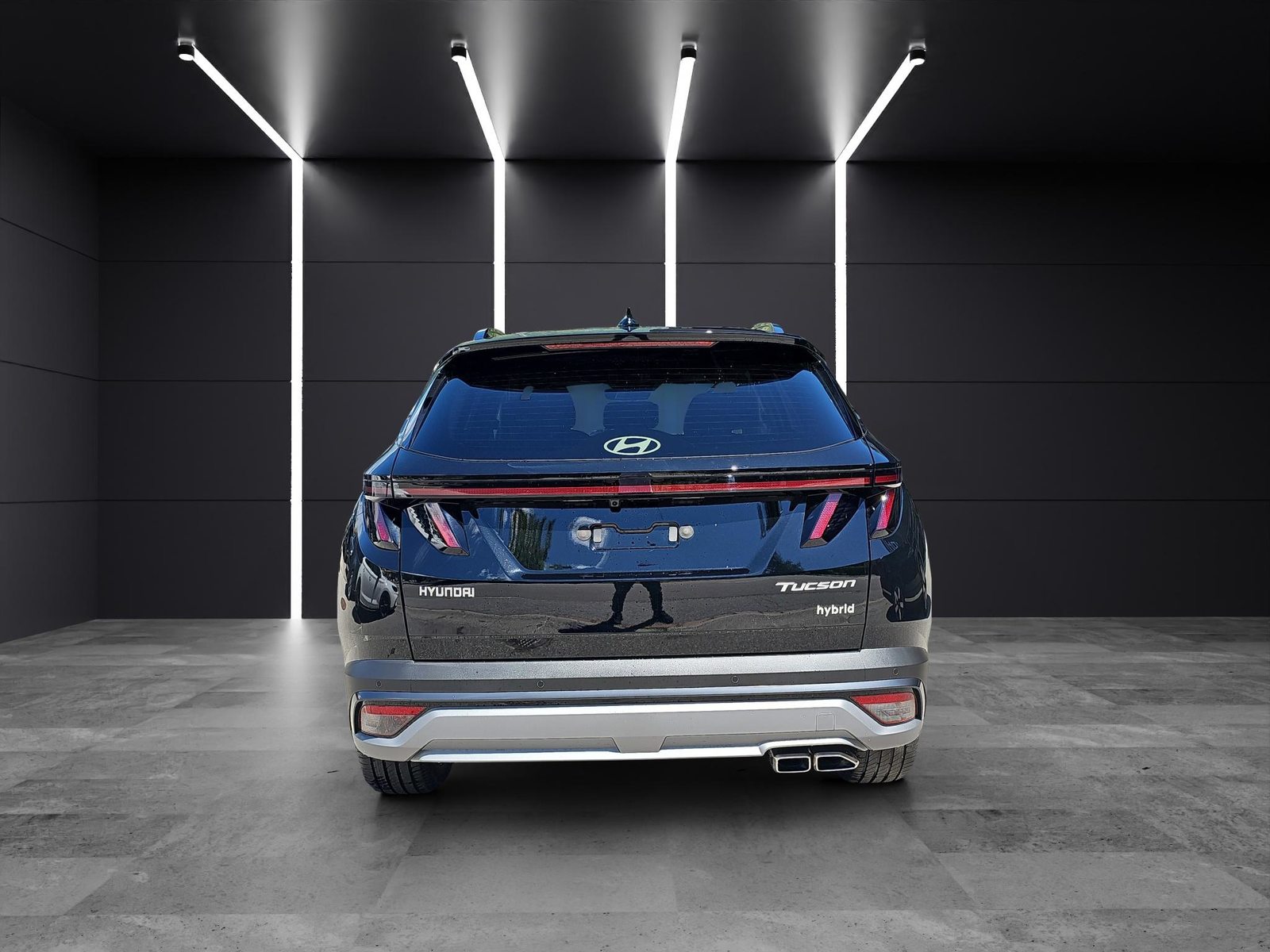 HYUNDAI Tucson 1.6 T-GDi HEV Origo Blackline 4WD, Hybride Intégral Essence/Électricité, Voiture nouvelle, Automatique - 4