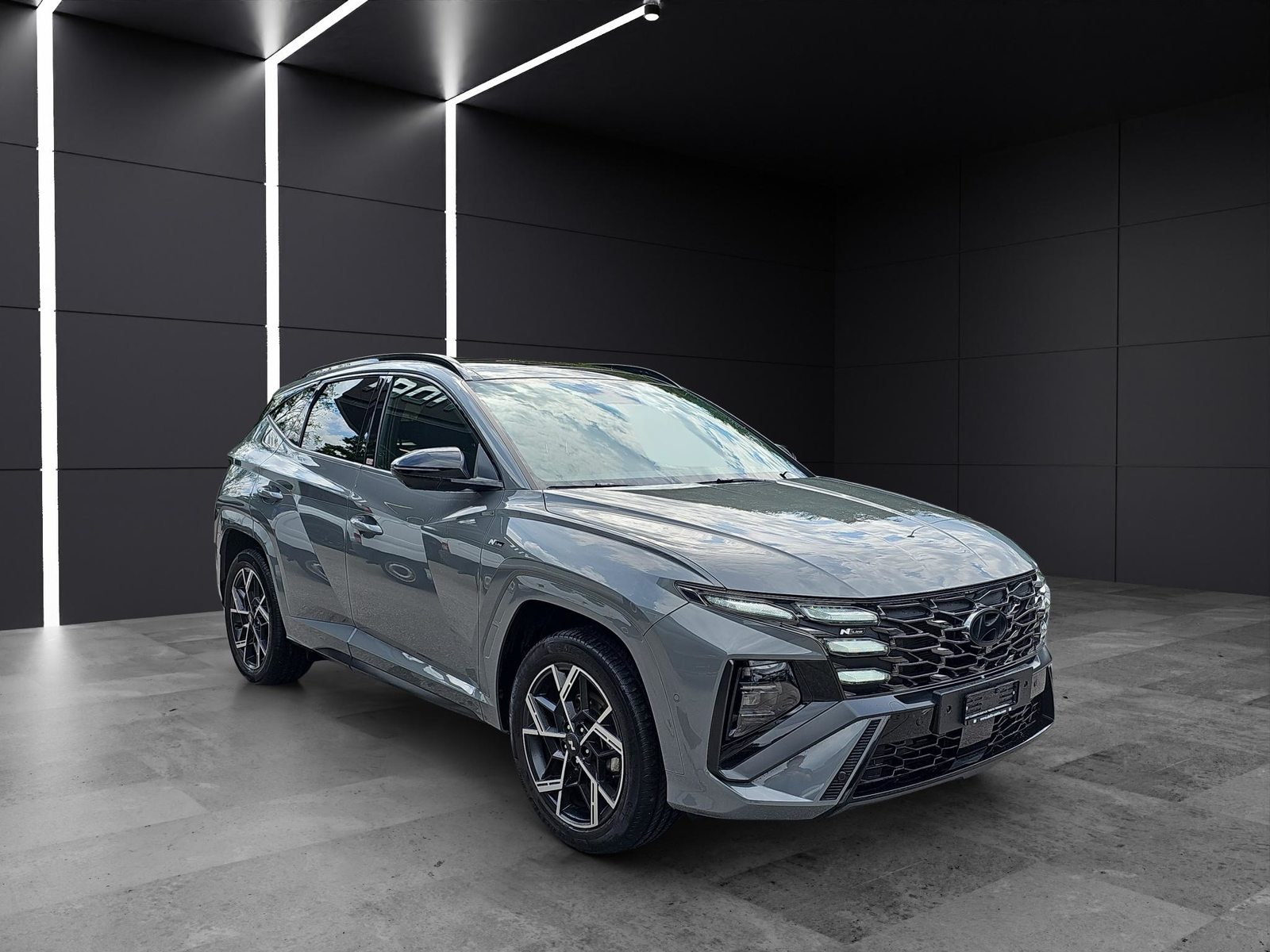 HYUNDAI Tucson 1.6 T-GDi HEV N-Line LUX.pack 4WD, Hybride Intégral Essence/Électricité, Voiture nouvelle, Automatique - 7
