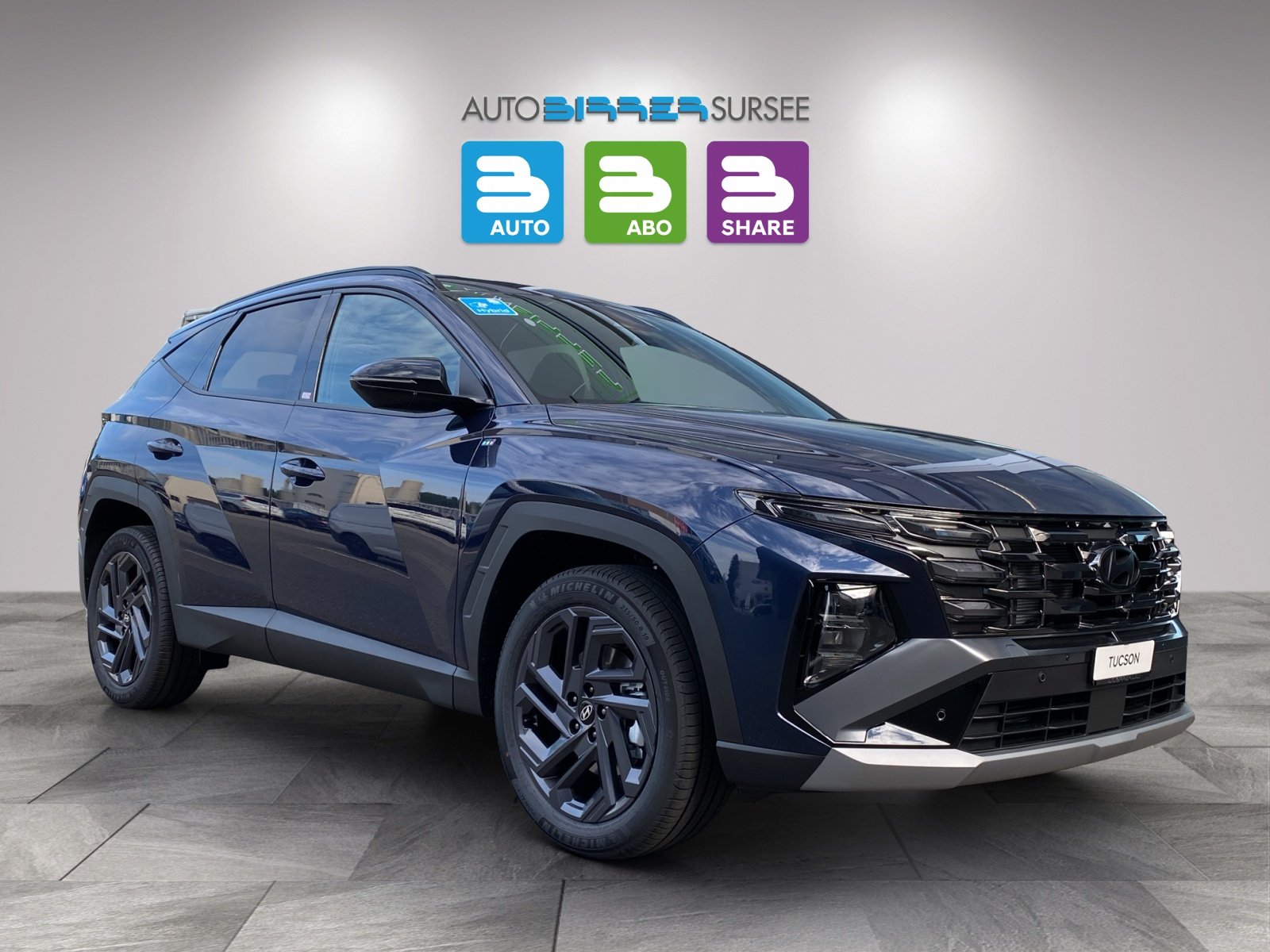 HYUNDAI Tucson 1.6 T-GDi HEV Origo Blackline 4WD, Hybride Intégral Essence/Électricité, Voiture nouvelle, Automatique - 3