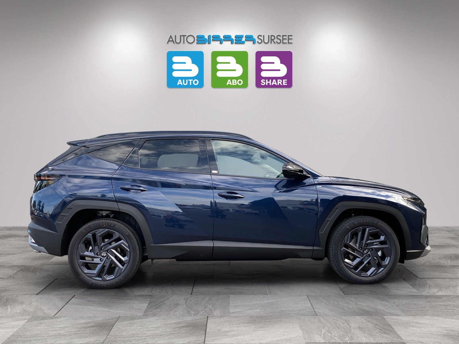 HYUNDAI Tucson 1.6 T-GDi HEV Origo Blackline 4WD, Hybride Intégral Essence/Électricité, Voiture nouvelle, Automatique - 4