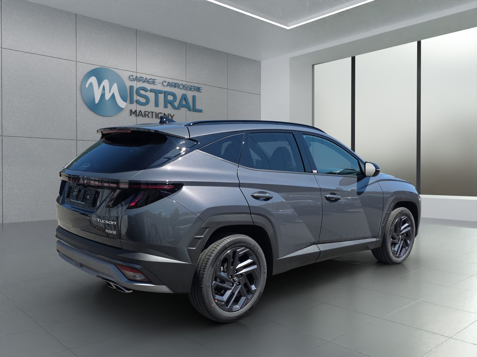 HYUNDAI Tucson 1.6 T-GDi HEV Origo Blackline 4WD, Hybride Intégral Essence/Électricité, Voiture nouvelle, Automatique - 4