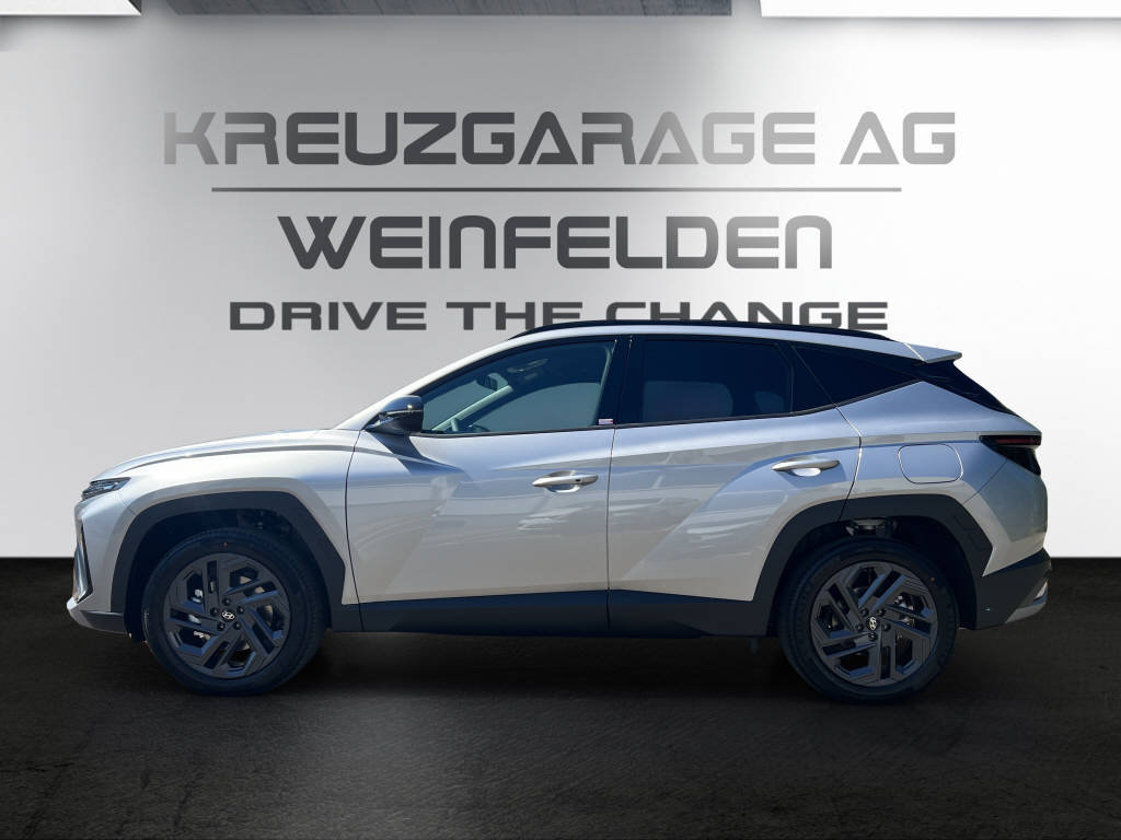 HYUNDAI Tucson 1.6 T-GDi HEV Origo Blackline 4WD, Hybride Integrale Benzina/Elettrica, Auto nuove, Automatico - 3