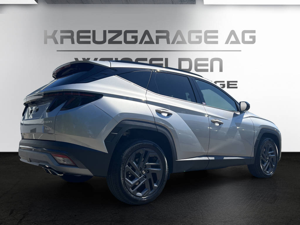 HYUNDAI Tucson 1.6 T-GDi HEV Origo Blackline 4WD, Hybride Integrale Benzina/Elettrica, Auto nuove, Automatico - 6