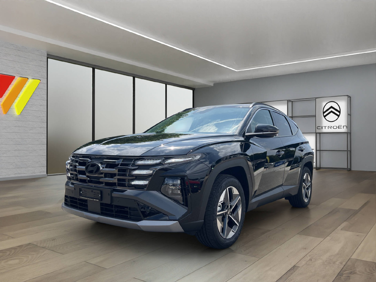 HYUNDAI Tucson 1.6 T-GDi Amplia 4WD, Mild-Hybrid Benzin/Elektro, Neuwagen, Automatik - 4