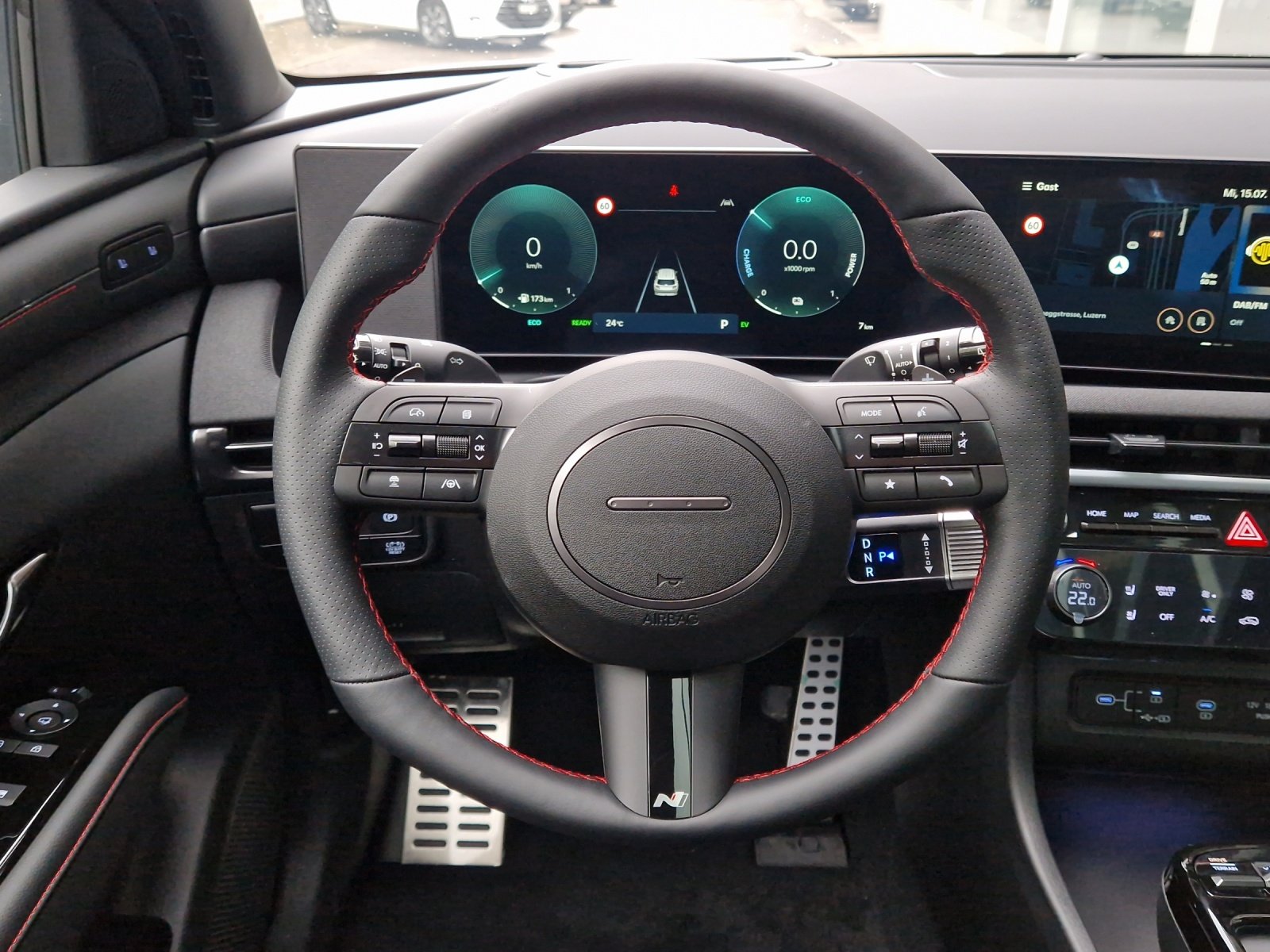 HYUNDAI Tucson 1.6 T-GDi HEV N-Line 4WD, Hybride Intégral Essence/Électricité, Voiture nouvelle, Automatique - 7