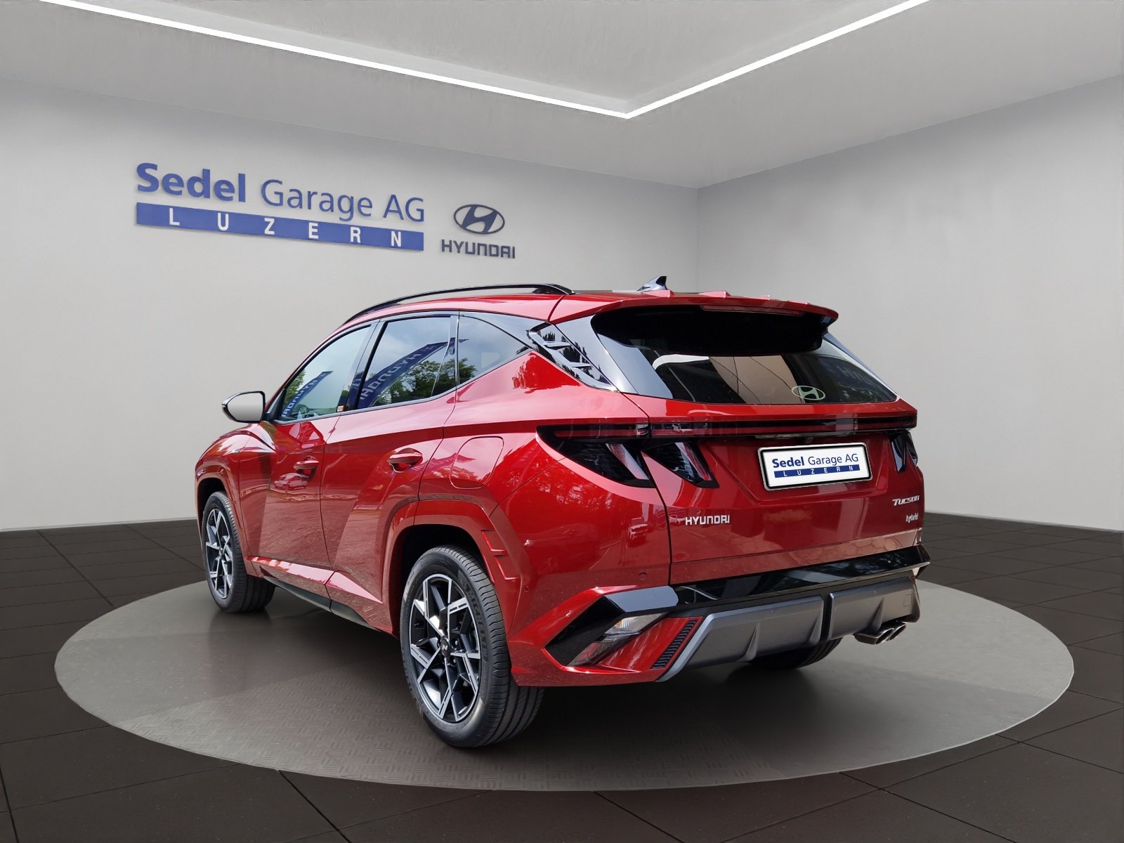 HYUNDAI Tucson 1.6 T-GDi HEV N-Line 4WD, Voll-Hybrid Benzin/Elektro, Neuwagen, Automatik - 4