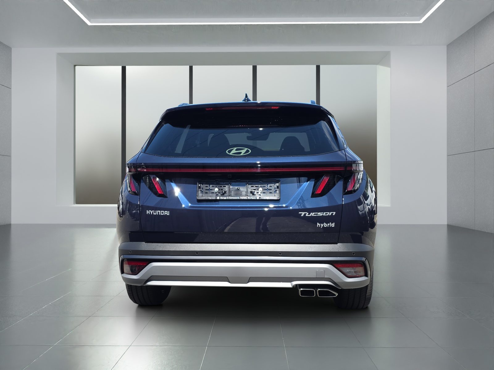 HYUNDAI Tucson 1.6 T-GDi HEV Origo Blackline 4WD, Voll-Hybrid Benzin/Elektro, Neuwagen, Automatik - 4
