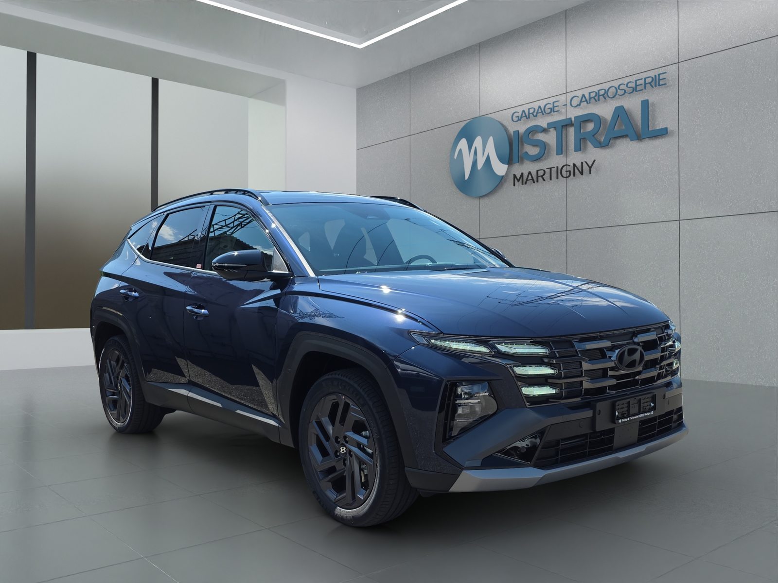 HYUNDAI Tucson 1.6 T-GDi HEV Origo Blackline 4WD, Voll-Hybrid Benzin/Elektro, Neuwagen, Automatik - 7