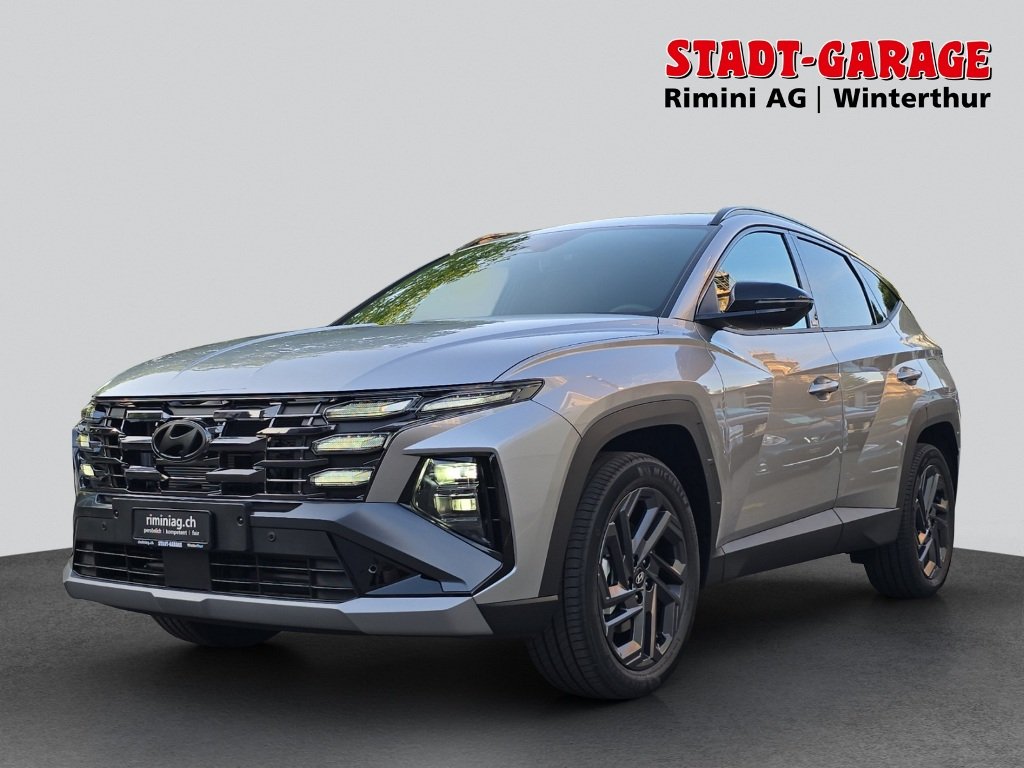 HYUNDAI Tucson 1.6 T-GDi HEV Origo Blackline 4WD, Hybride Integrale Benzina/Elettrica, Auto nuove, Automatico - 7