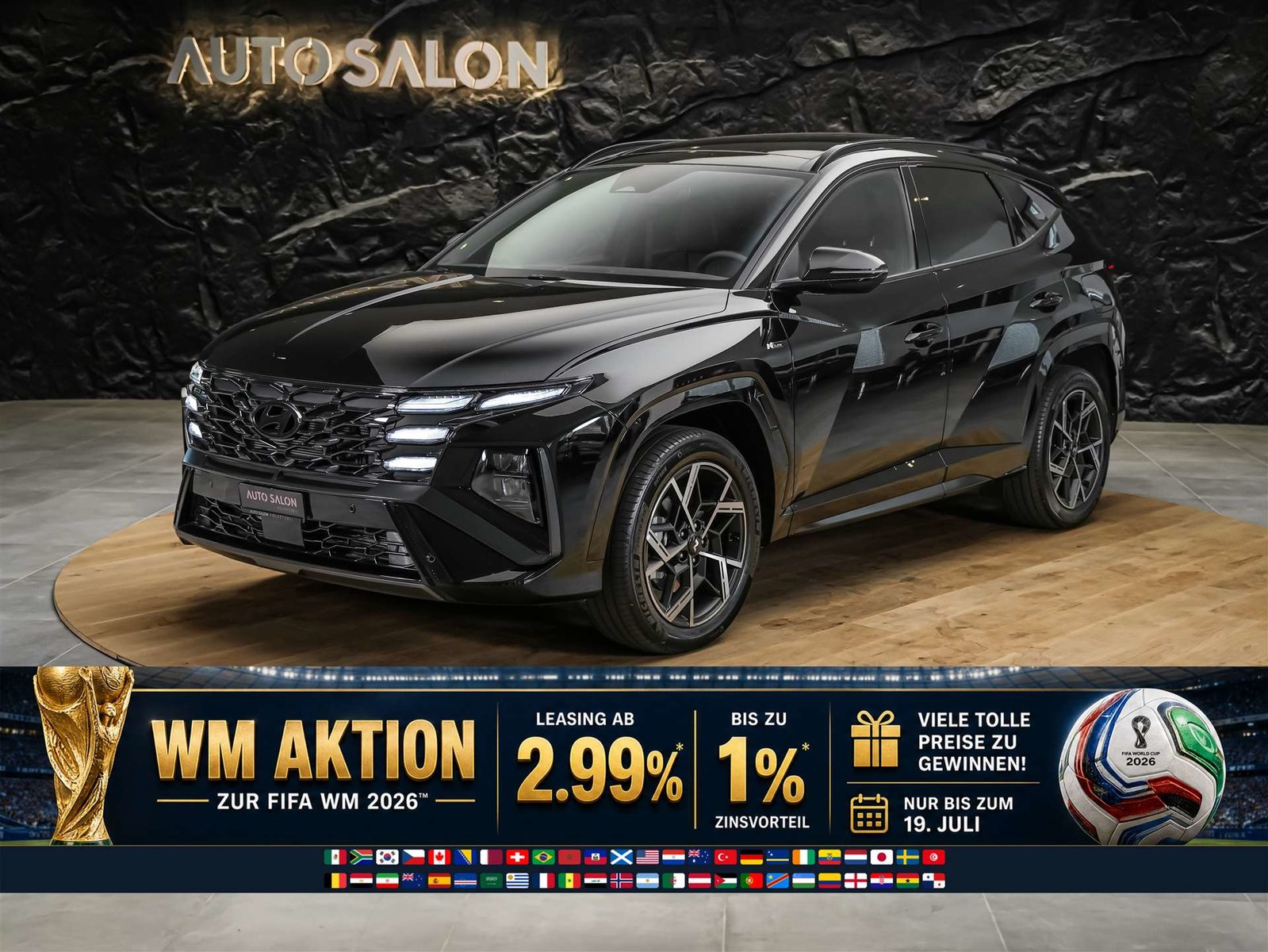 HYUNDAI Tucson 1.6 TGDI HEV N Line 4WD *Werksgarantie*Abstan