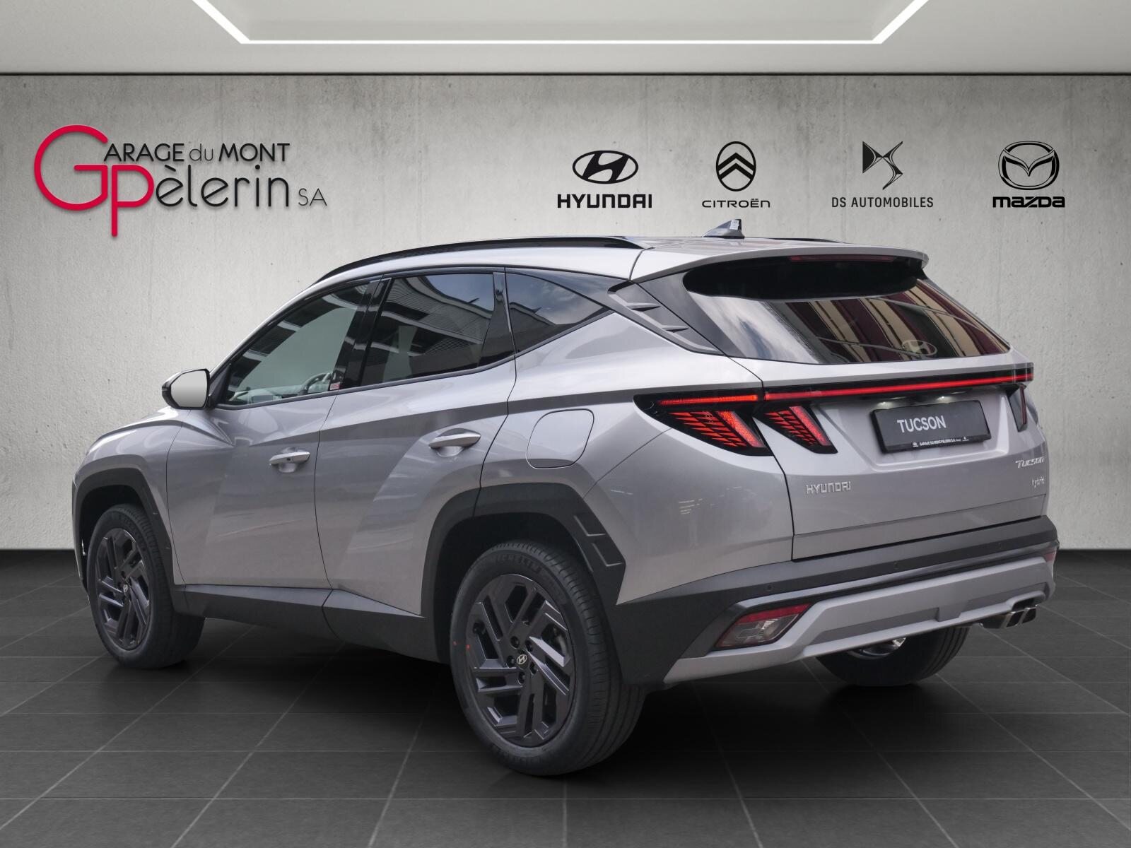HYUNDAI Tucson 1.6 T-GDi HEV Origo Blackline 4WD, Voll-Hybrid Benzin/Elektro, Neuwagen, Automatik - 2
